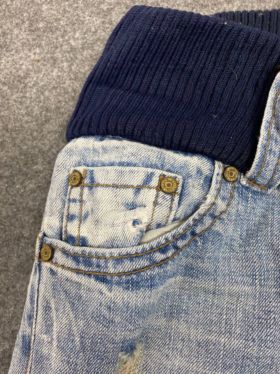 Japanese Brand vintage japanese brands jogger carpenter distressed denim Size 32" / US 10 / IT 46 - 12 Thumbnail