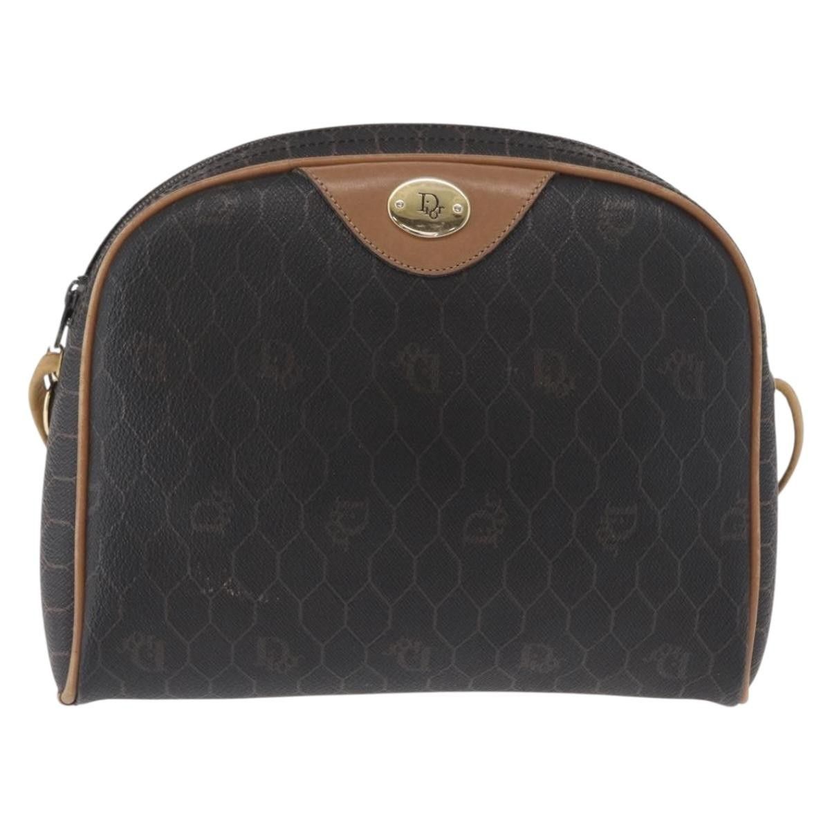 Dior Christian Dior Vintage Honeycomb Canvas and Leather Size ONE SIZE - 1 Thumbnail