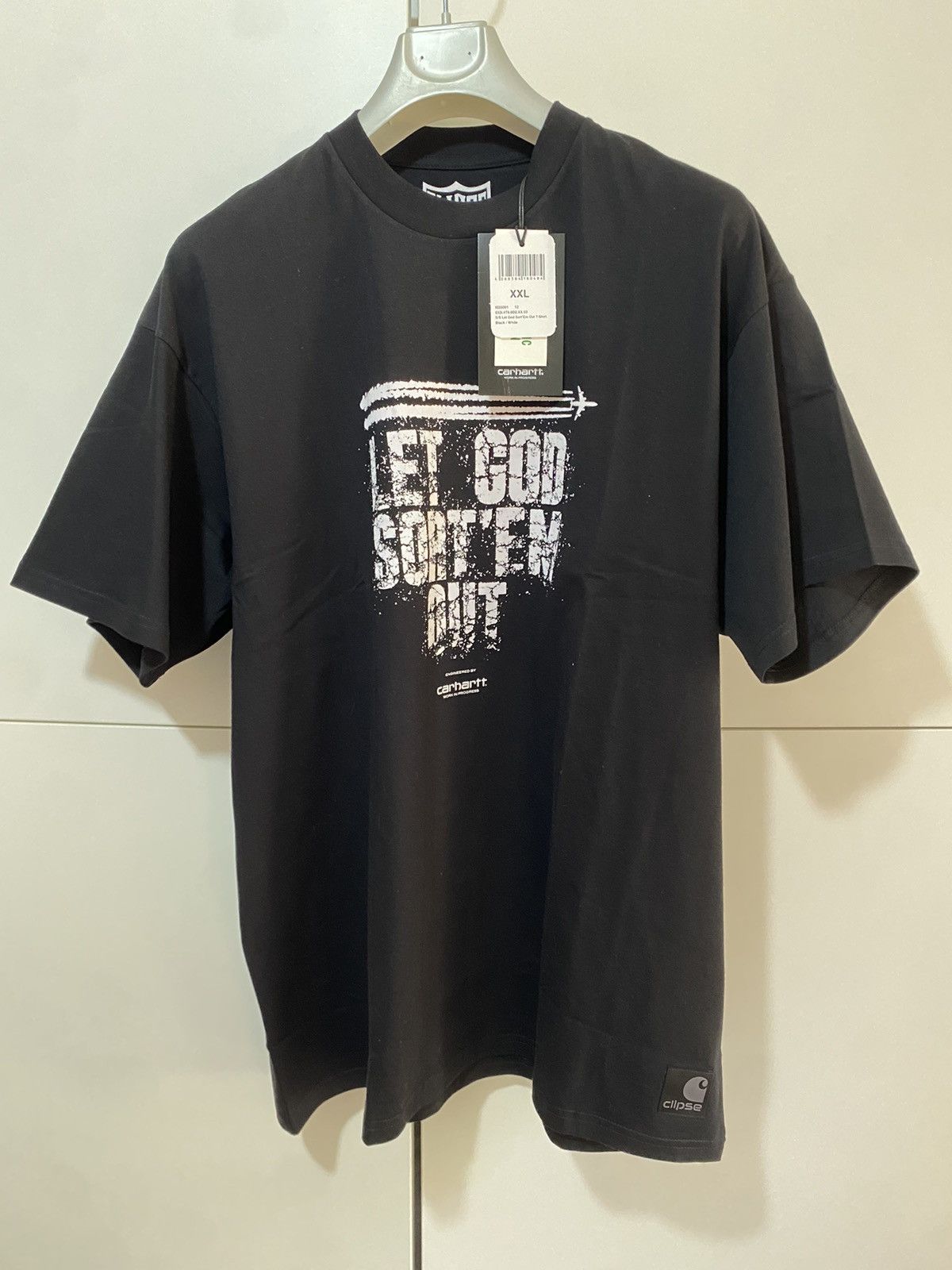 Carhartt Wip Let God Sort'em out T-shirt Carhartt Wip x Clipse XXL black Size US XXL / EU 58 / 5 - 2 Thumbnail