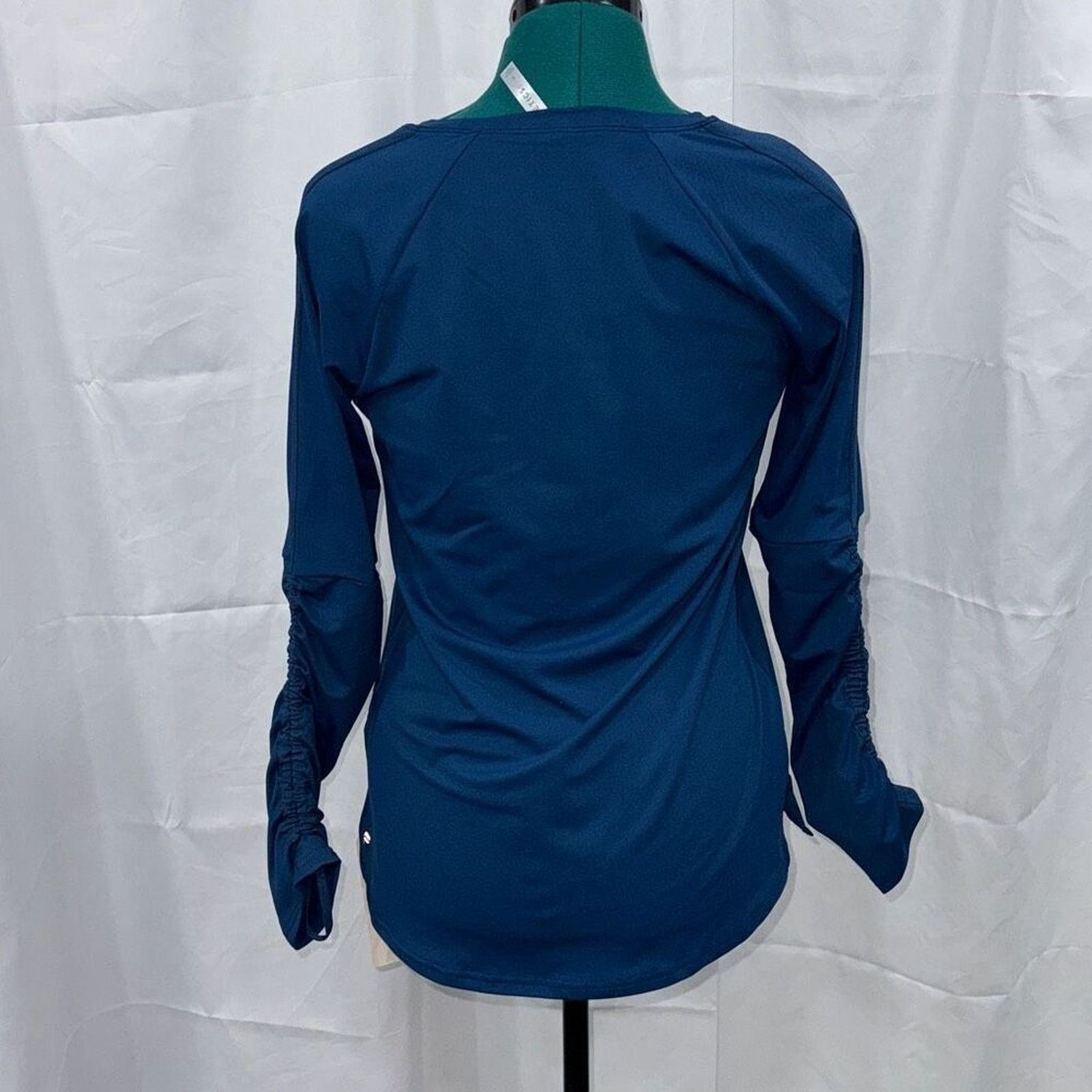 Fabletics Fabletics Blue Cashel Long Sleeve Workout Top | Sz S, NWT Size S / US 4 / IT 40 - 5 Thumbnail