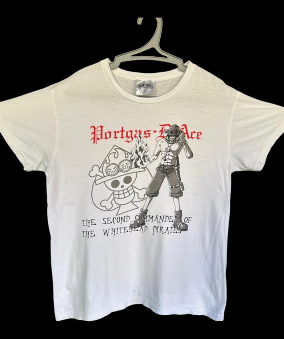 Anime Vintage Portgas D Ace One Piece Japanese Anime Series Tee Size US M / EU 48-50 / 2 - 1 Thumbnail