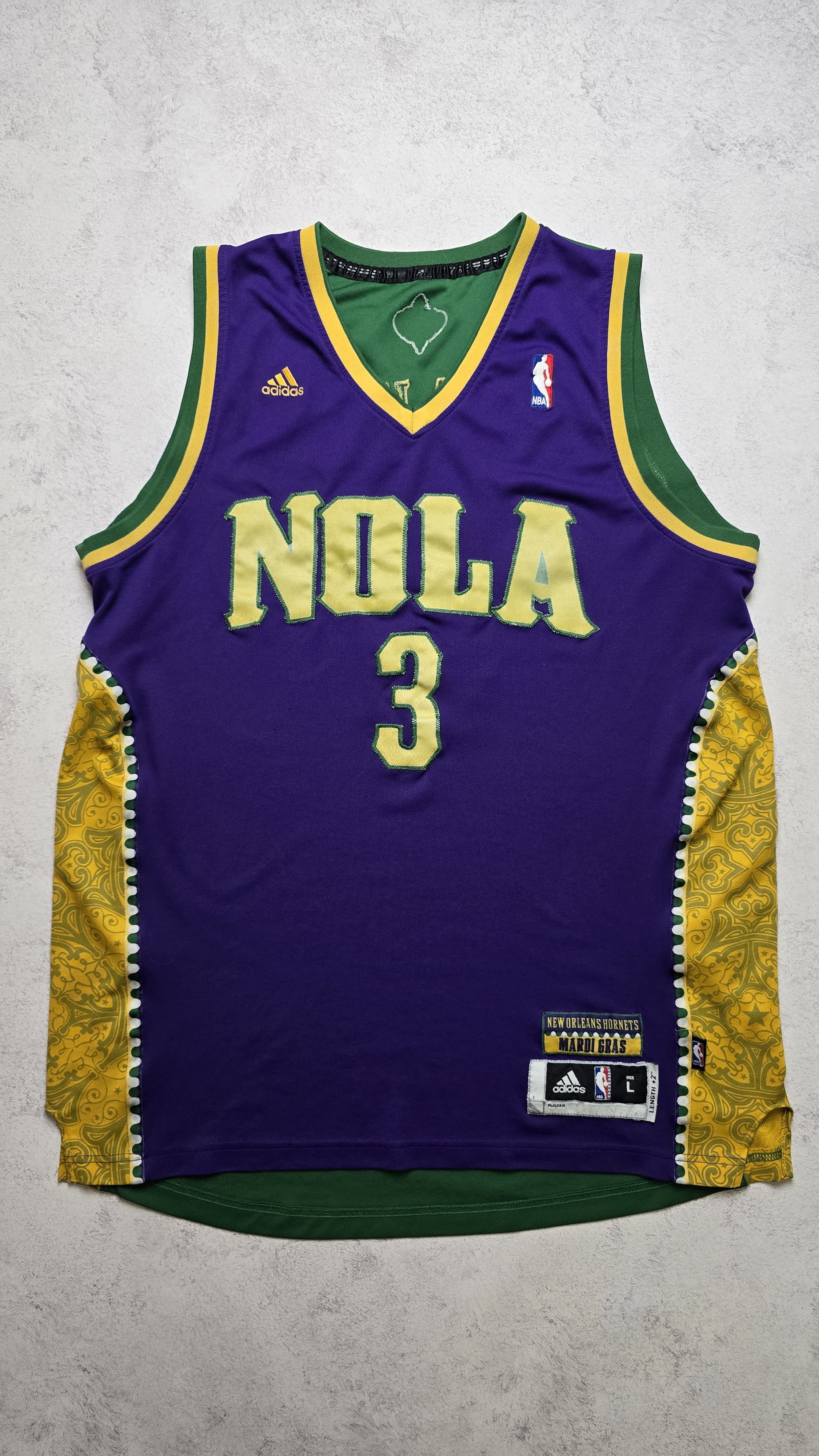 Adidas Adidas New Orleans Hornets Chris Paul #3 Jersey Size US L / EU 52-54 / 3 - 10 Thumbnail