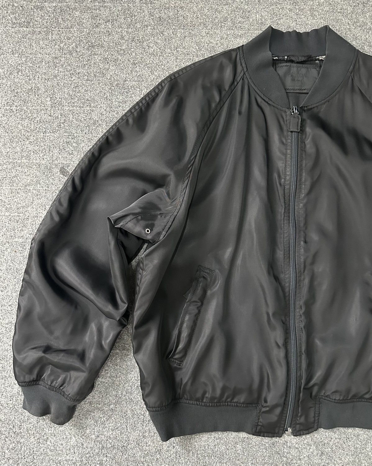 Prada Prada - 90s Vintage Zip-Up Nylon Bomber Jacket Hard to Find Size US M / EU 48-50 / 2 - 7 Thumbnail
