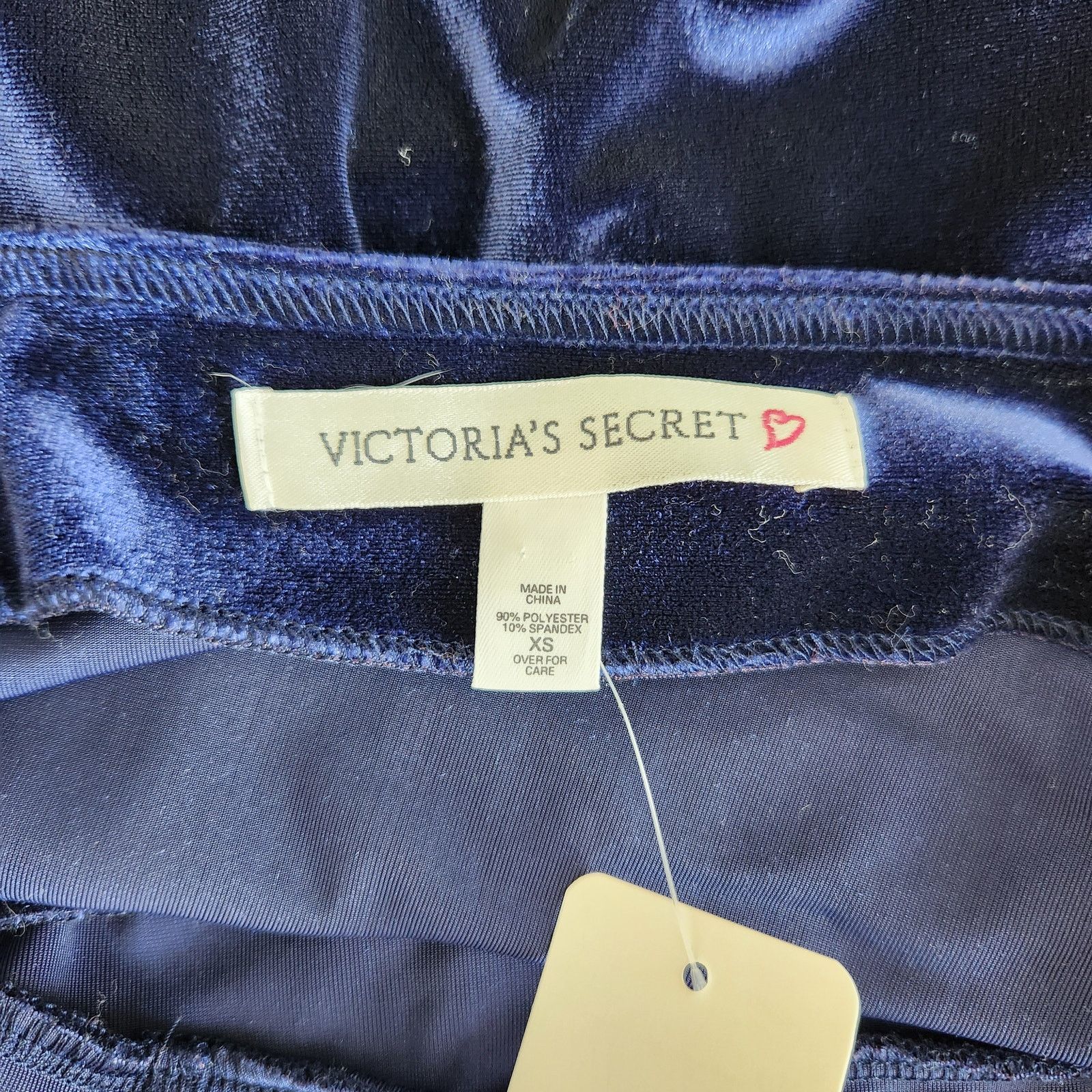 Victoria's Secret Victoria’s Secret Blue Velvet Empire Waist Skater Dress XS Size XS / US 0-2 / IT 36-38 - 8 Thumbnail