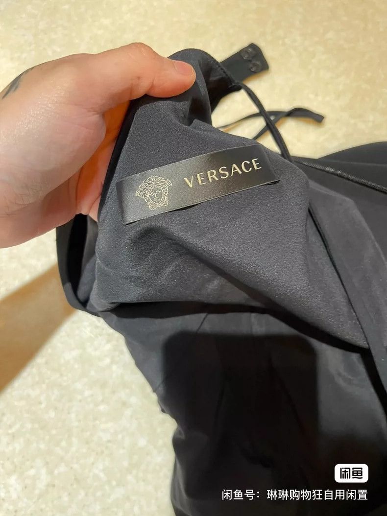Versace Versace Cross halterneck strap side waist mesh hollowed ou Size M / US 6-8 / IT 42-44 - 8 Thumbnail
