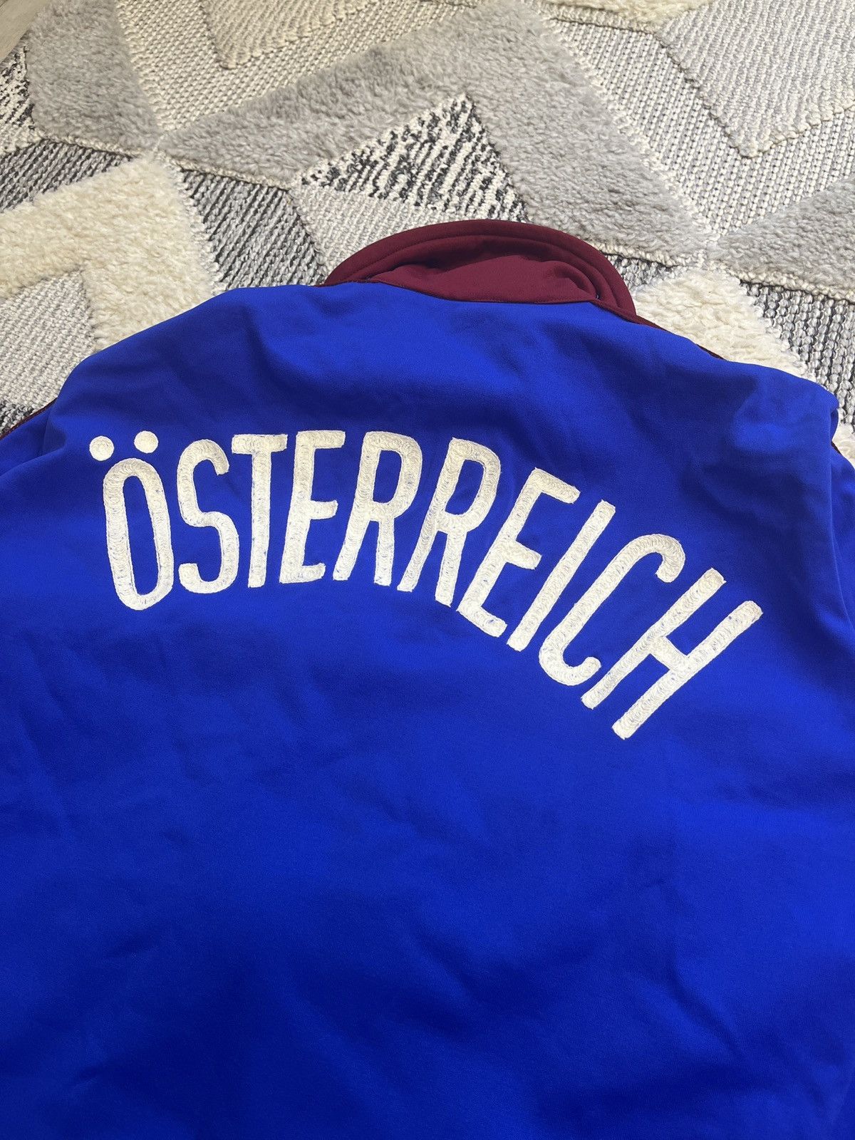 Vintage Austria WIW Sporttrikotagen 1970's Vintage Jacket Football Size US M / EU 48-50 / 2 - 3 Thumbnail
