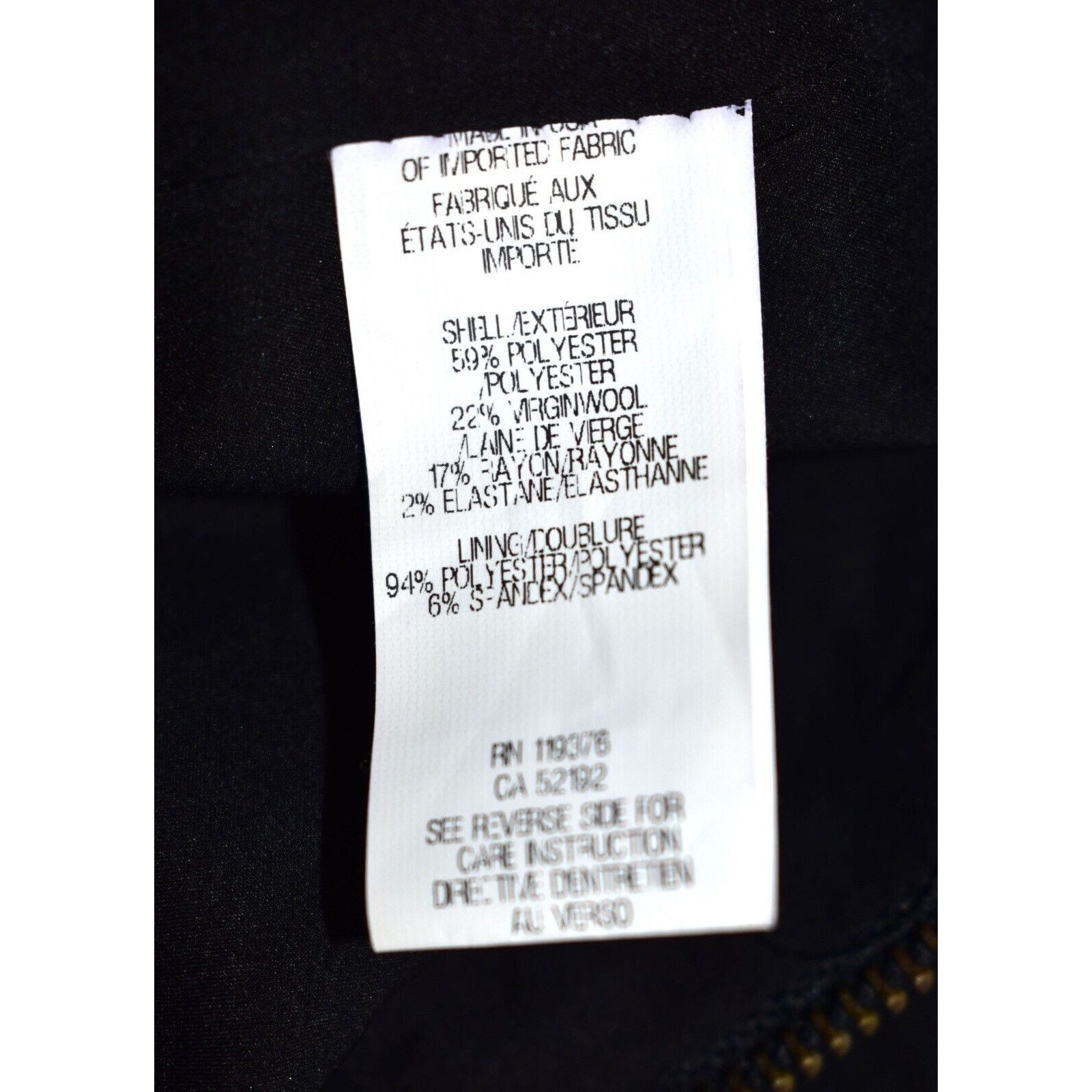 Helmut Lang C0 NWT HELMUT LANG Black Wrap Moto Stretch Dress Size P $345 Size XS / US 0-2 / IT 36-38 - 9 Thumbnail