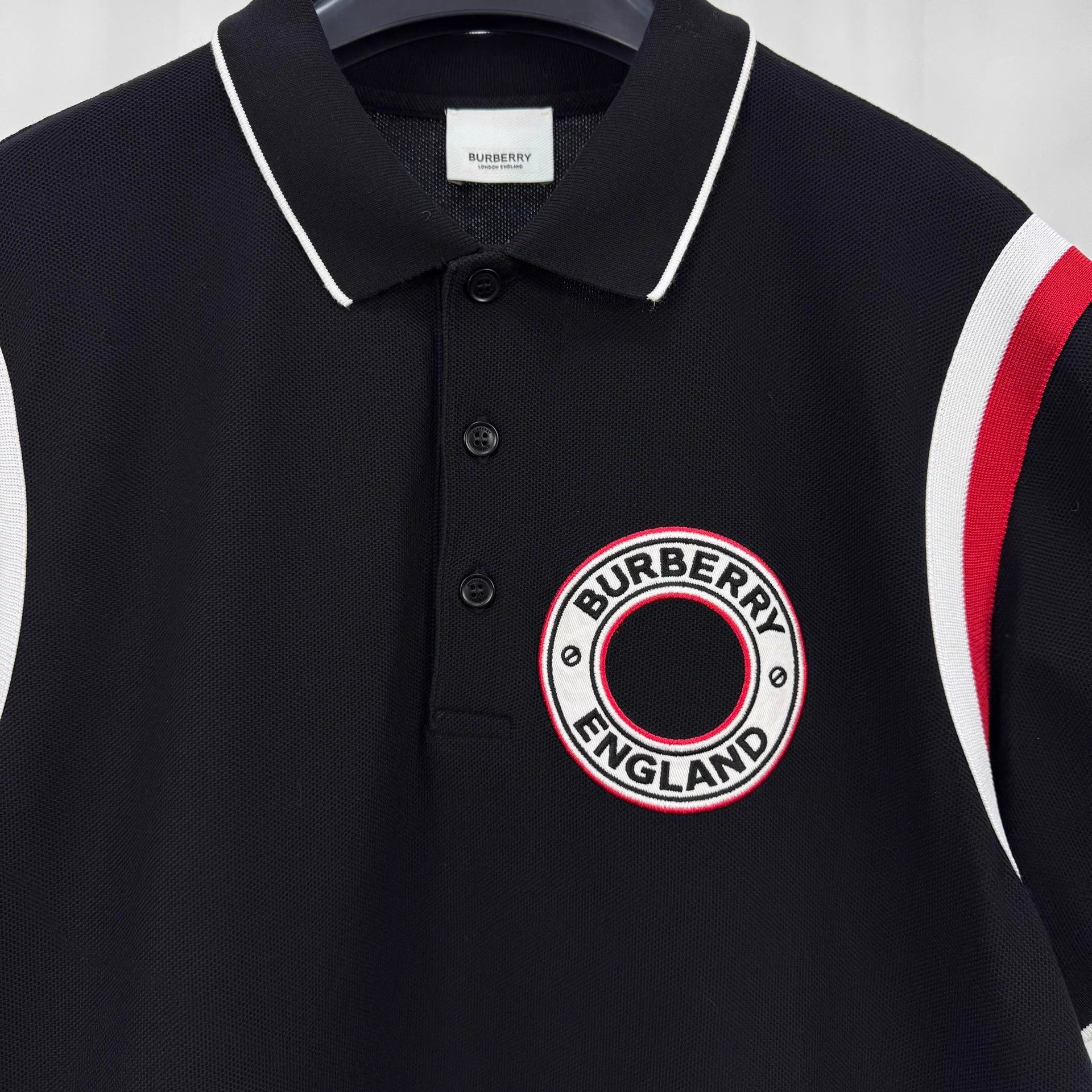 Burberry Burberry Logo Embroidered S/S Polo S NWT Size US S / EU 44-46 / 1 - 3 Thumbnail
