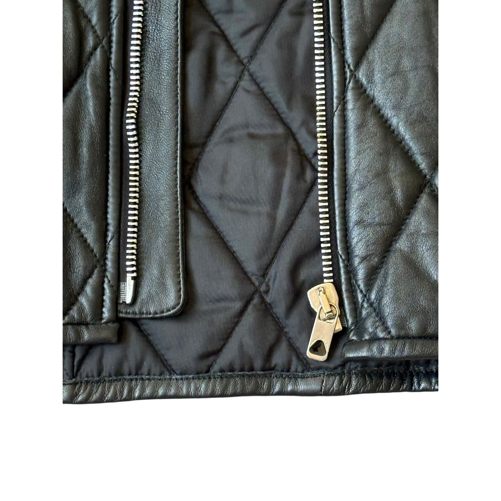 Diesel Black Gold Diesel Black Gold Quilted Leather Jacketf Size US M / EU 48-50 / 2 - 3 Thumbnail