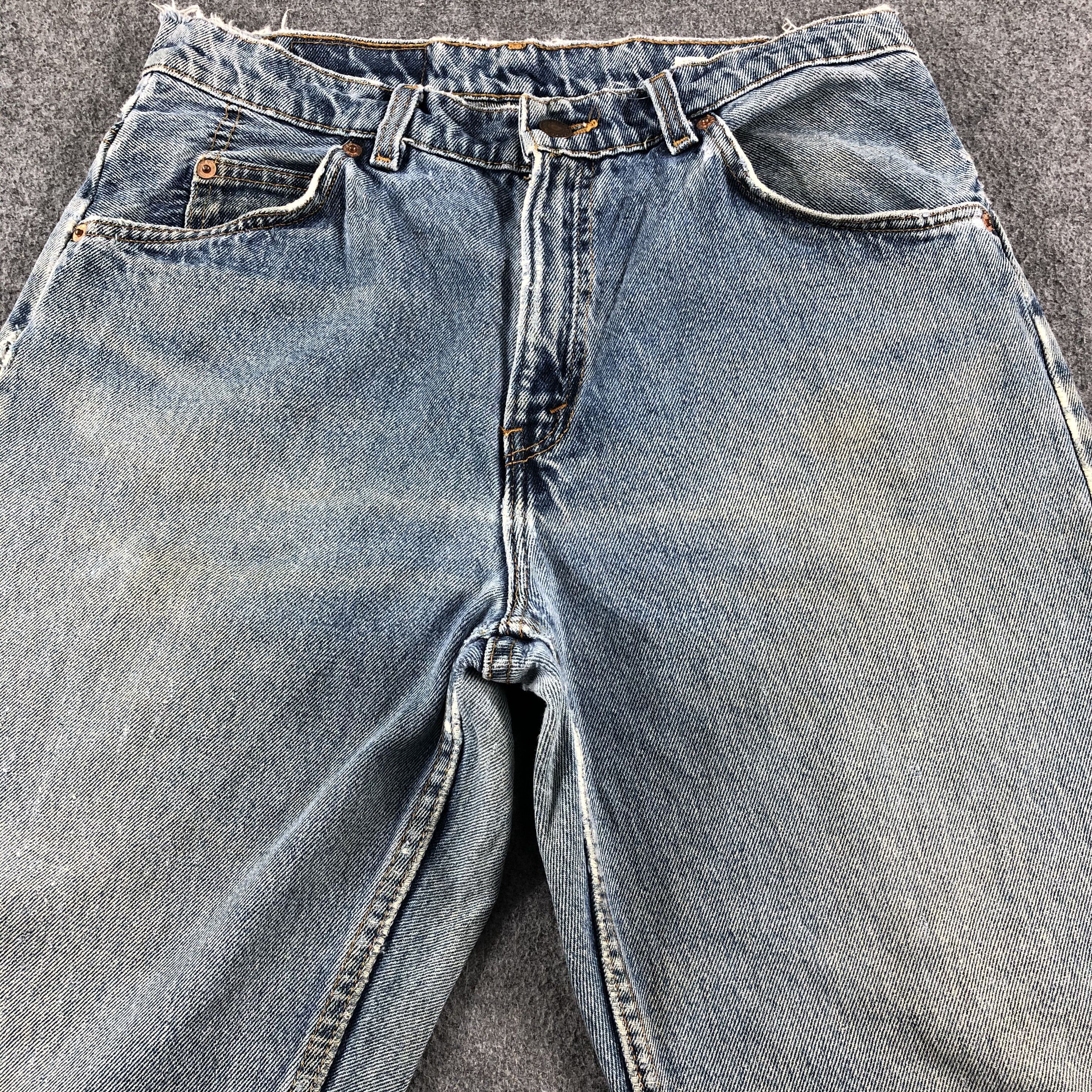 Levi's 90s Vintage Blue Wash Levis 505 Jeans-J2411 Size US 30 / EU 46 - 3 Thumbnail