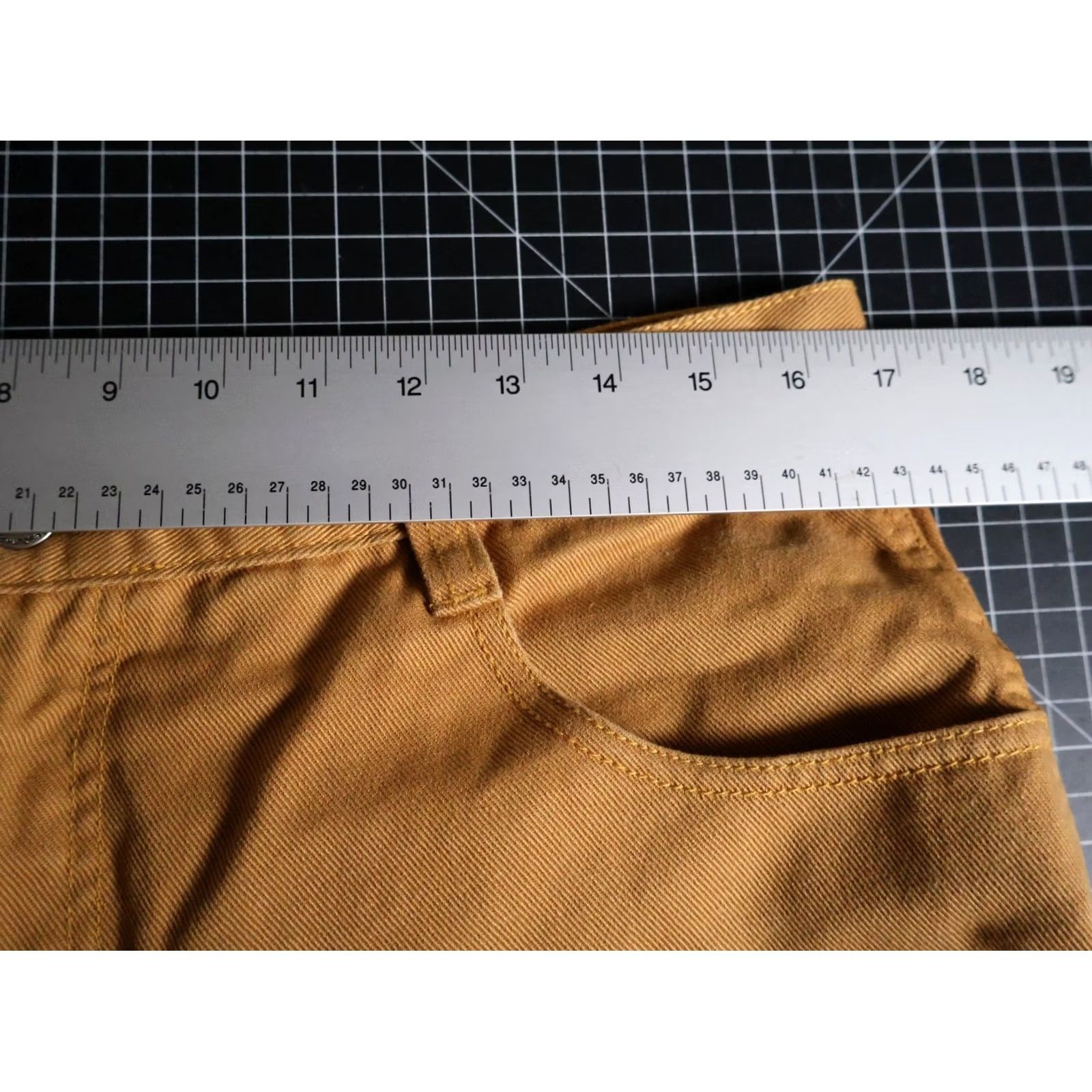 Southpole Southpole Jeans Men 33 x 31 Tan Straight 100% Cotton Denim Vintage 90s Hip Hop Retro Zip Fly 5-Pocket Inseam 31 Womens? Size US 33 - 5 Thumbnail