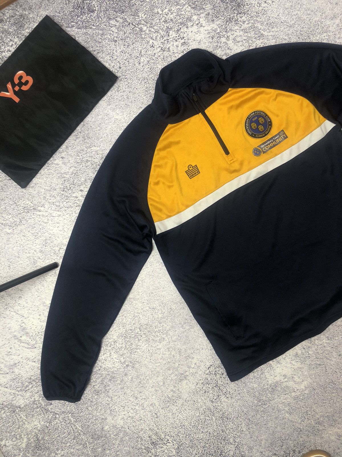 Vintage Vintage 1/4 zip admiral soccer jersey usa men’s size L Size US L / EU 52-54 / 3 - 2 Thumbnail