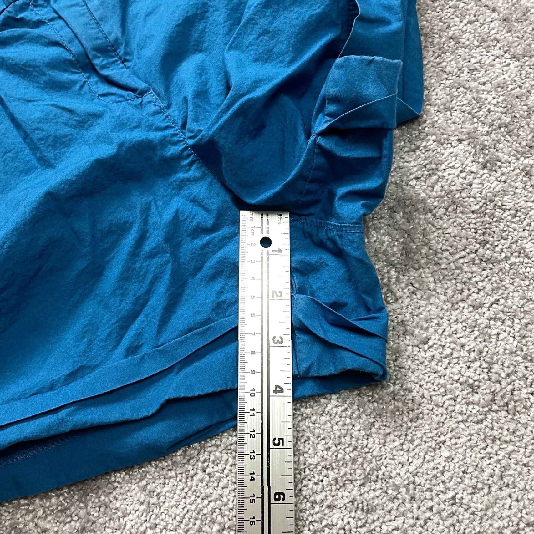 Vintage VINTAGE? No. New york and Co Bermuda Shorts Womens 18 Blue Cotton Casual Ladies 3" Inseam Size 27" / US 4 / IT 40 - 2 Thumbnail