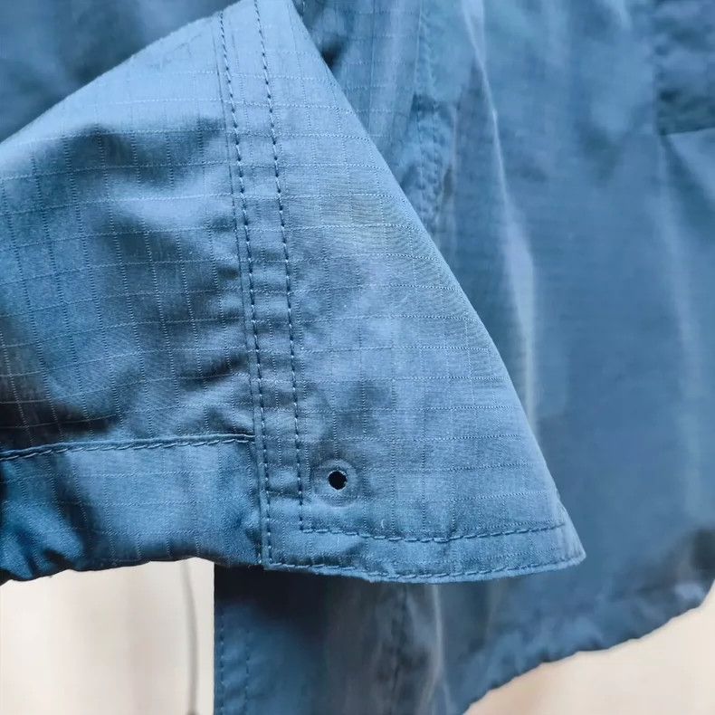 Balenciaga Balenciaga size 38 Denim Windbreaker Long Jacket 2502-Nexta Size US M / EU 48-50 / 2 - 4 Thumbnail