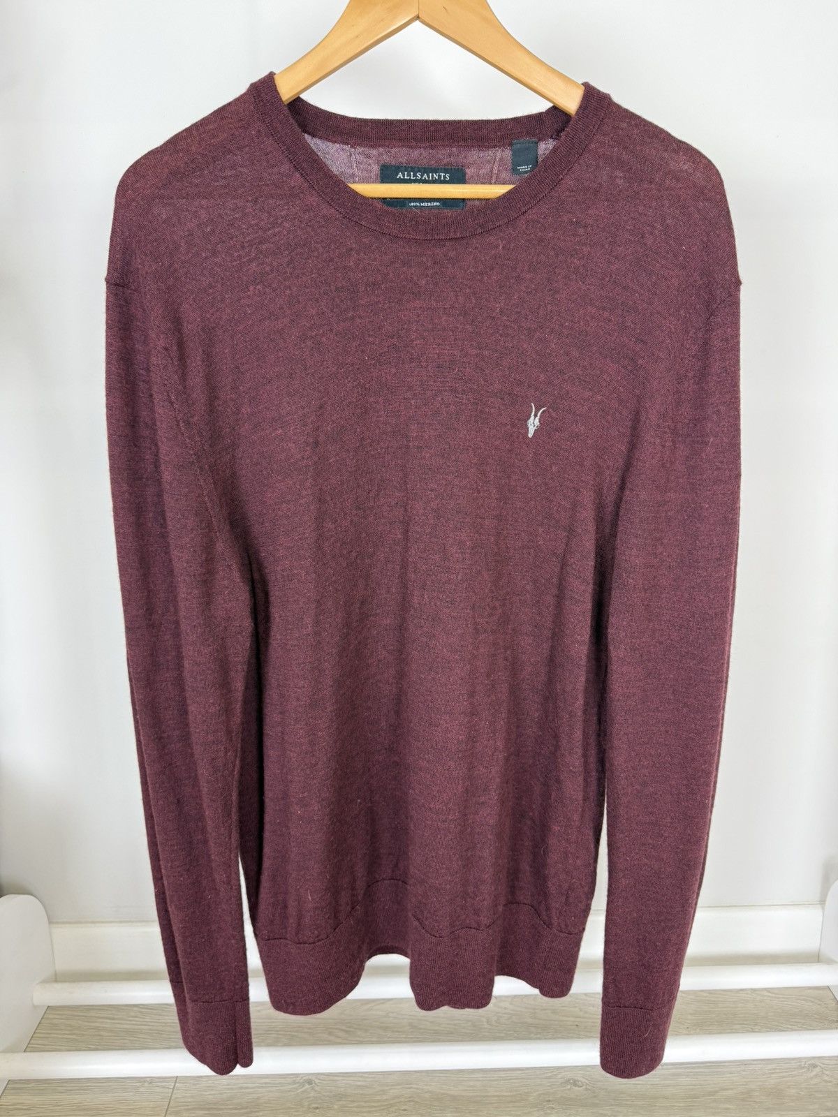 Allsaints All Saints Merino Wool Jumper Size US XXL / EU 58 / 5 - 1 Thumbnail