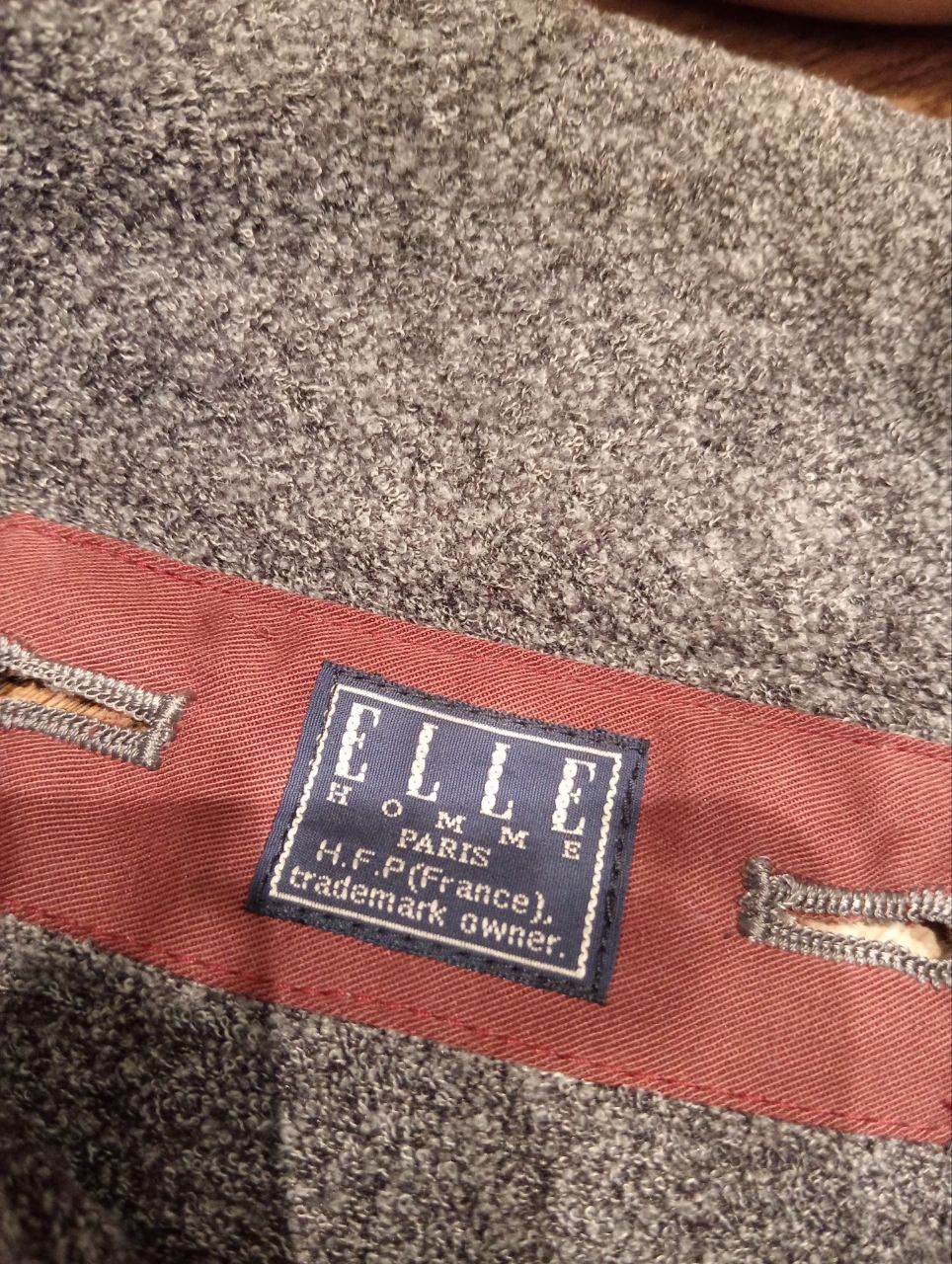Vintage ELLE HOMME PARIS FLEECE JACKET Size M / US 6-8 / IT 42-44 - 8 Thumbnail