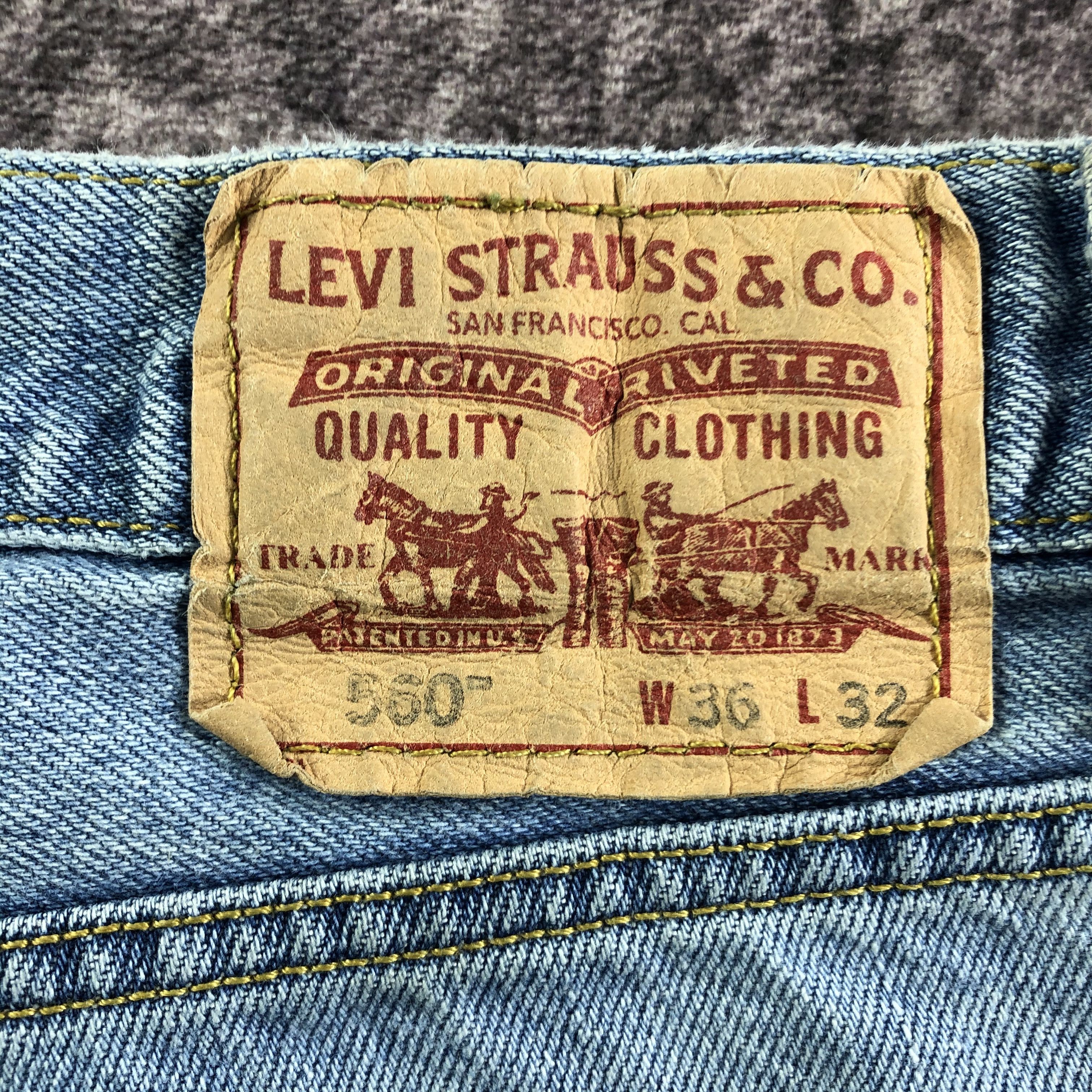 Levi's × Vintage Vintage Blue Wash Levis 560 Jeans-JM3464 Size US 36 / EU 52 - 5 Thumbnail