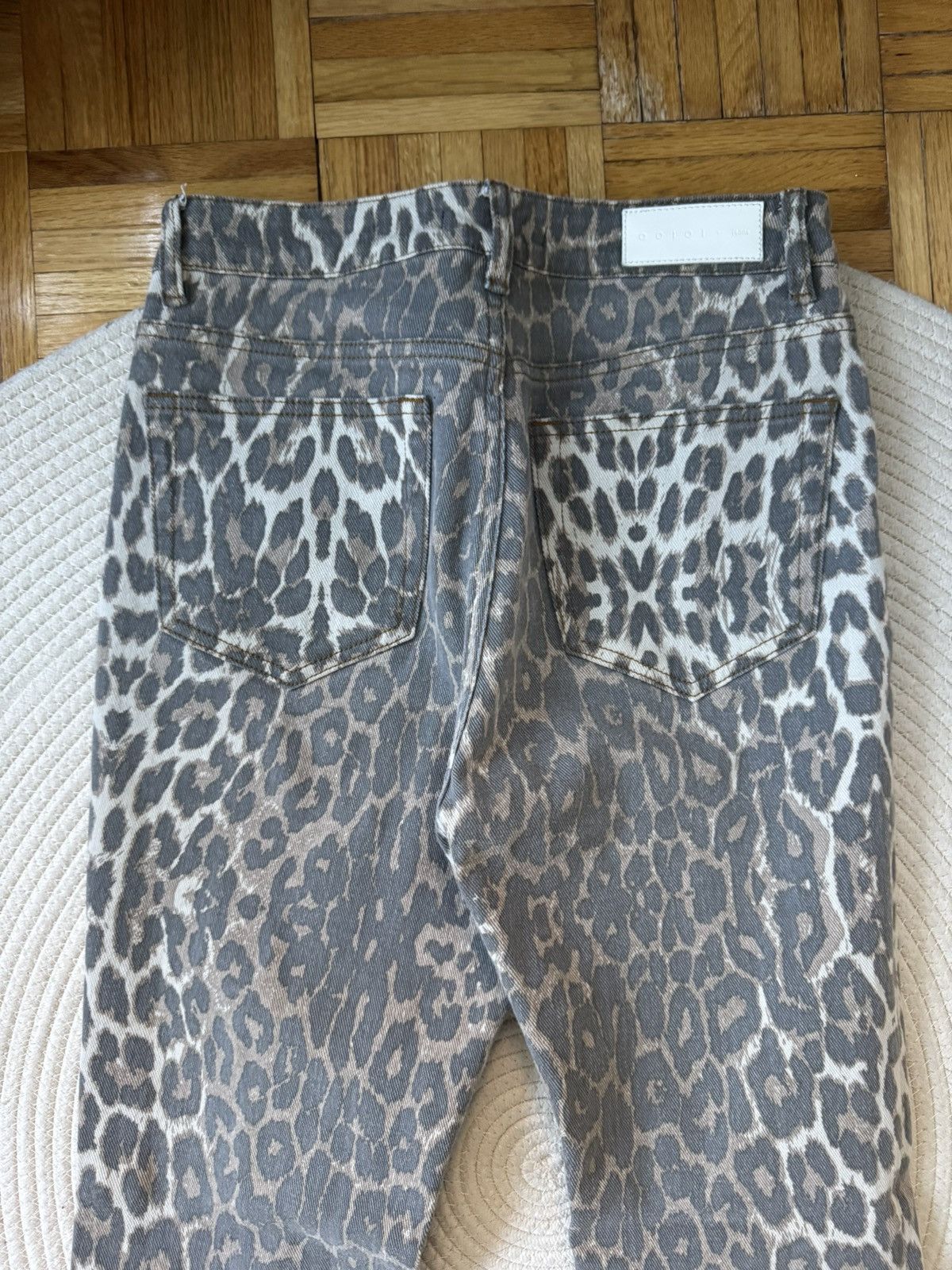 Other Leopard washed denim boot cut jeans size S Size 26" / US 2 / IT 38 - 6 Thumbnail