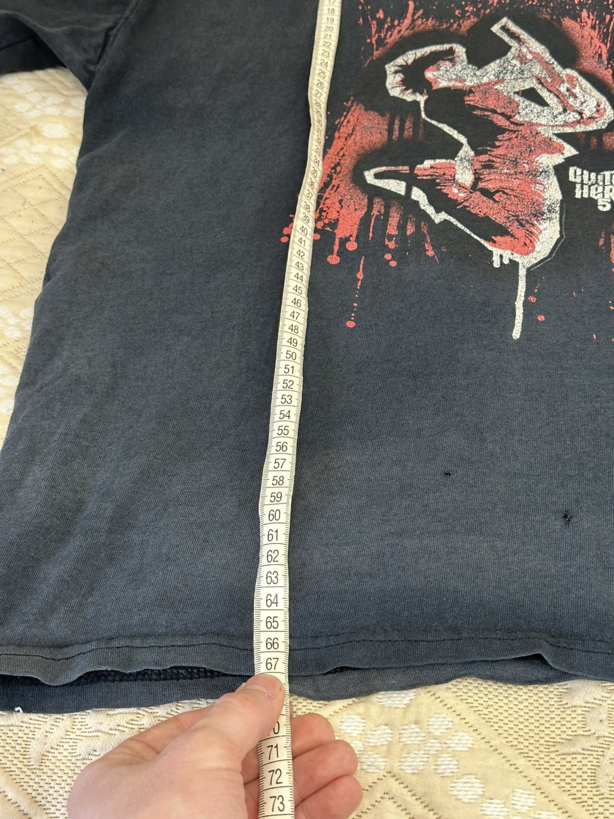 Playstation 🔥 2009 Guitar Hero 5 Xbox Playstation Sega Game T Shirt Size US L / EU 52-54 / 3 - 13 Thumbnail