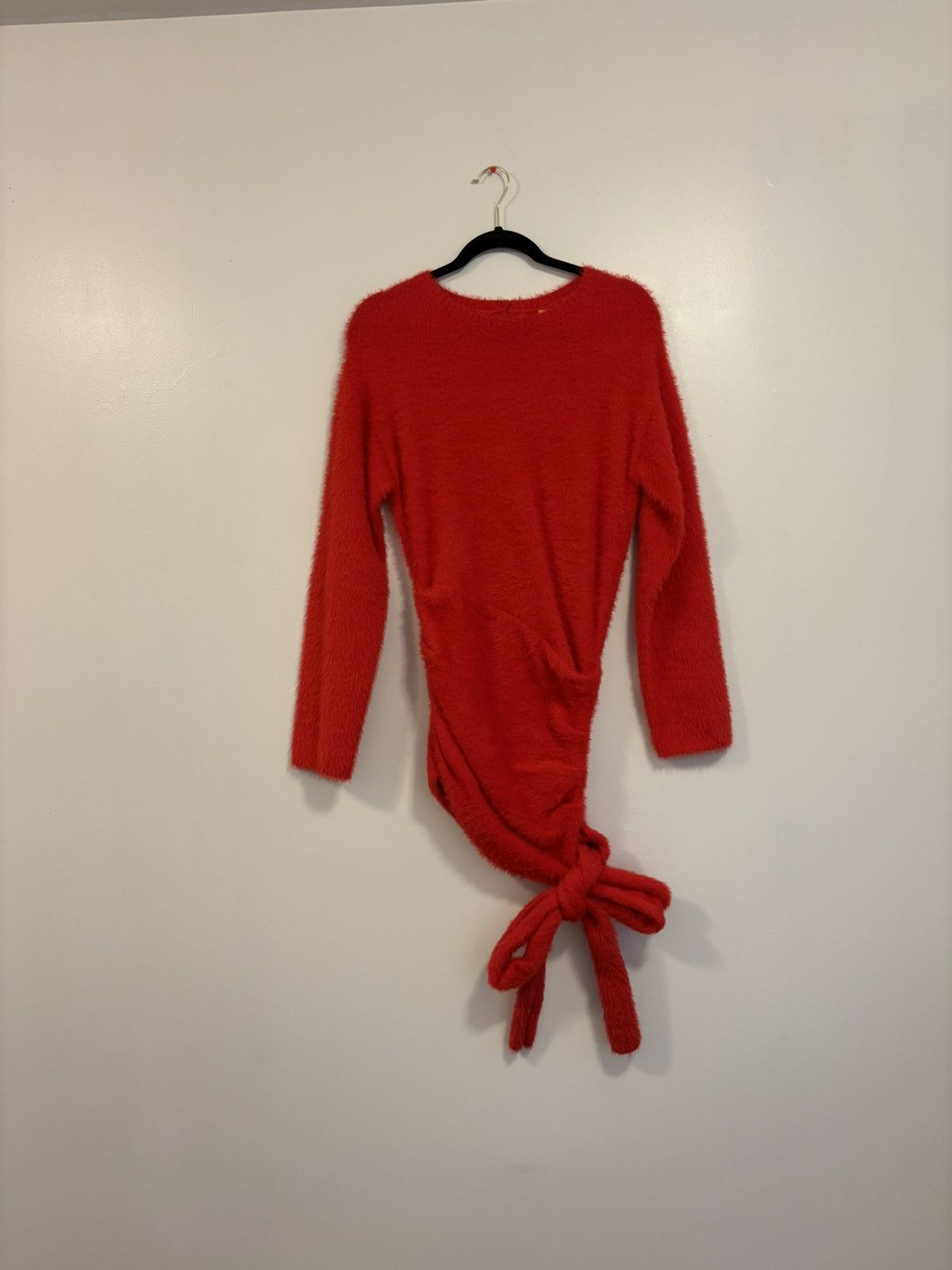 Other Red Mini Sweater Dress Size XS / US 0-2 / IT 36-38 - 5 Thumbnail