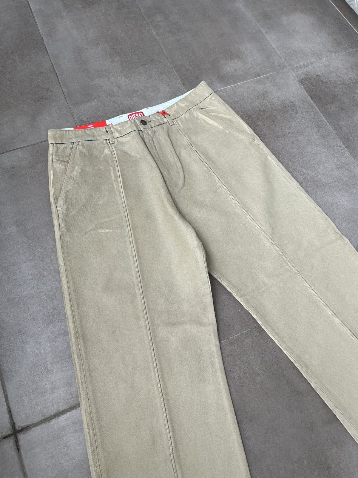Diesel !DS! SS24 Diesel D-Chino-Work Rubber Trousers Size US 32 / EU 48 - 6 Thumbnail