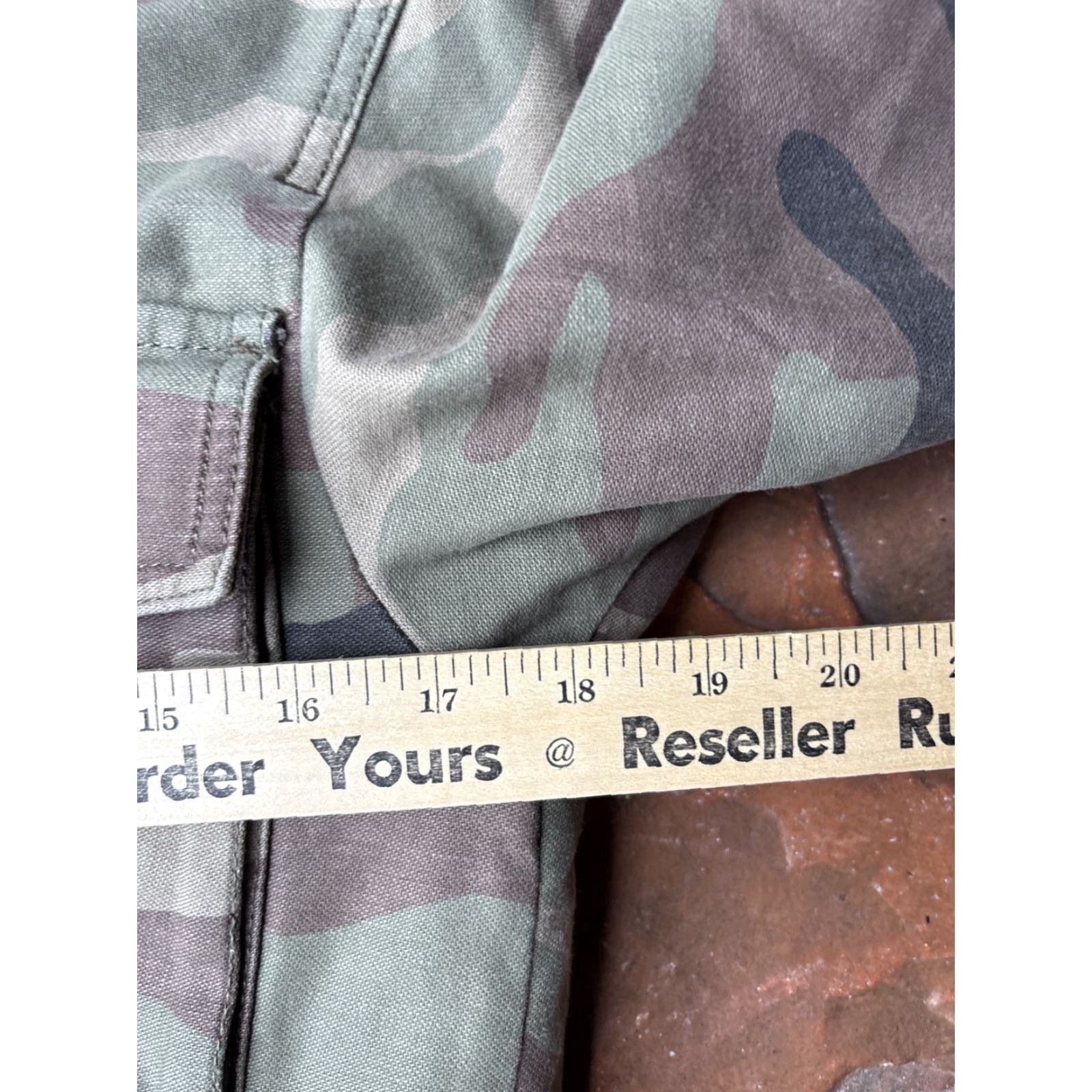 Abercrombie & Fitch VINTAGE Abercrombie & Fitch Military Jacket Camouflage Hooded Short Zip Womens Small Green 1990s Flight 2.2 Size S / US 4 / IT 40 - 6 Thumbnail