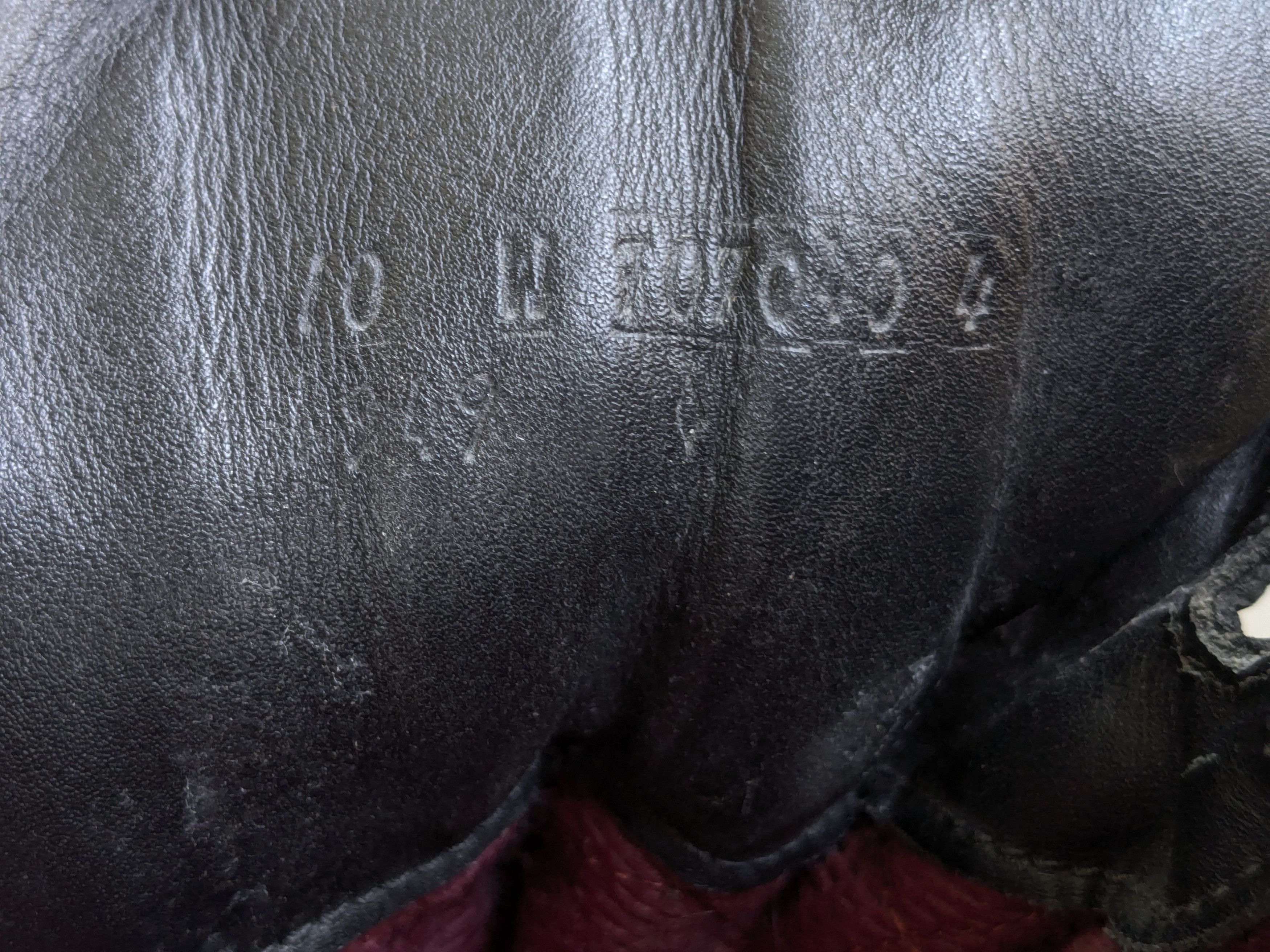 Genuine Leather × Vintage Vintage Boots Black Leather 10 Wide Work Rubber Combat Size US 10 / EU 43 - 7 Thumbnail