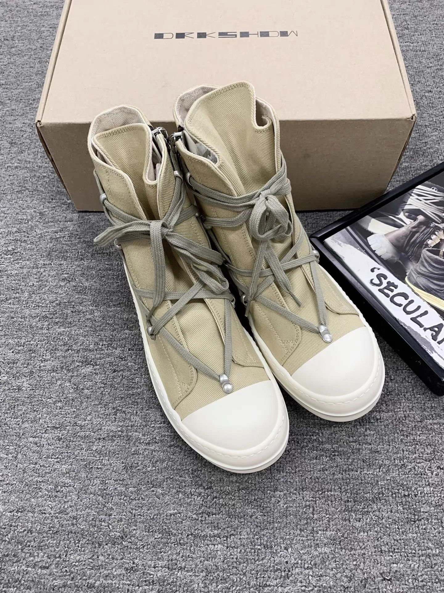 Rick Owens Rick Owens 25SS Pentagram High-Top Converse K34 Size US 6 / IT 36 - 3 Thumbnail
