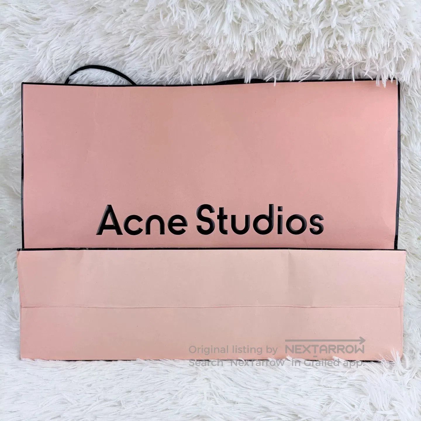 Acne Studios Acne Studios Heather Gray Wool Fringed Scarf. Size ONE SIZE - 6 Thumbnail