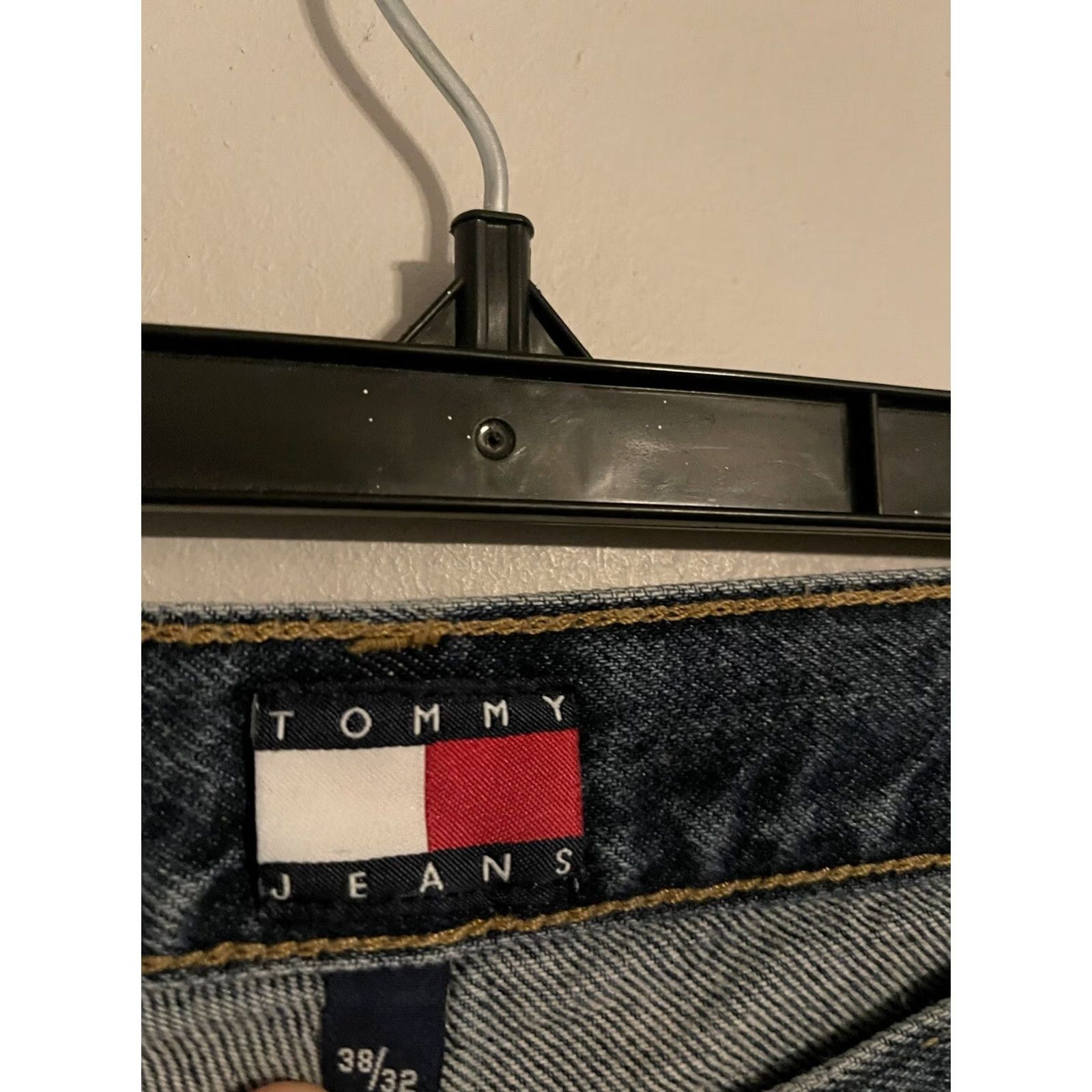 Tommy Hilfiger VINTAGE Tommy Hilfiger Jeans Denim Baggy Wide Leg Y2K 38x32 Men's Size US 38 / EU 54 - 4 Thumbnail