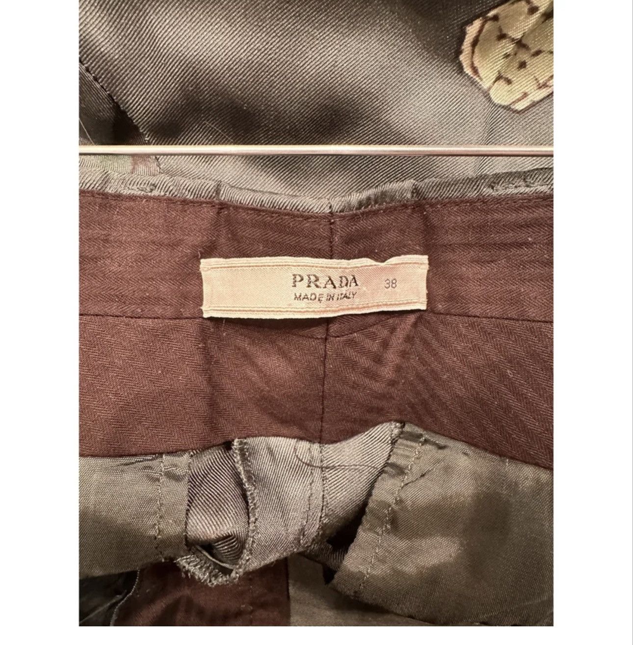 Prada Silk trousers FATE collection Size 26" / US 2 / IT 38 - 4 Thumbnail