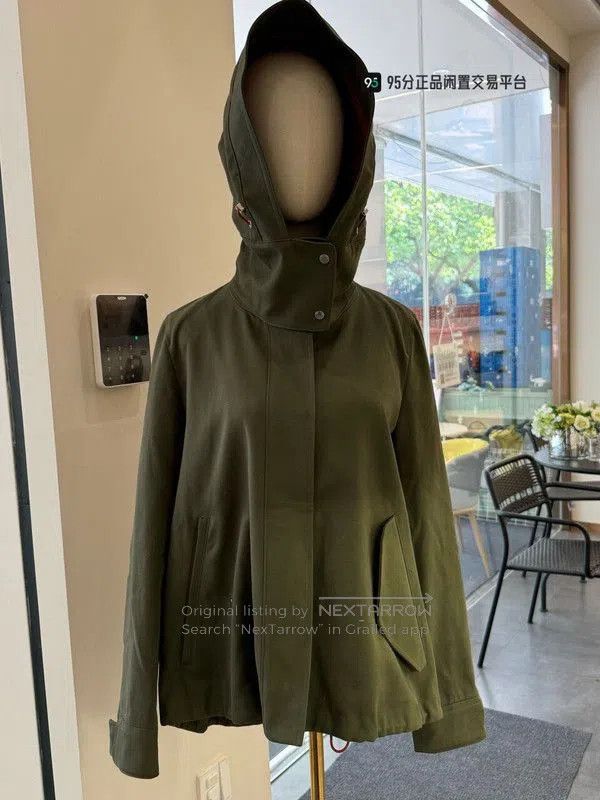 Loro Piana Loro Piana Unisex Hooded Windbreaker Coat. Size US L / EU 52-54 / 3 - 4 Thumbnail