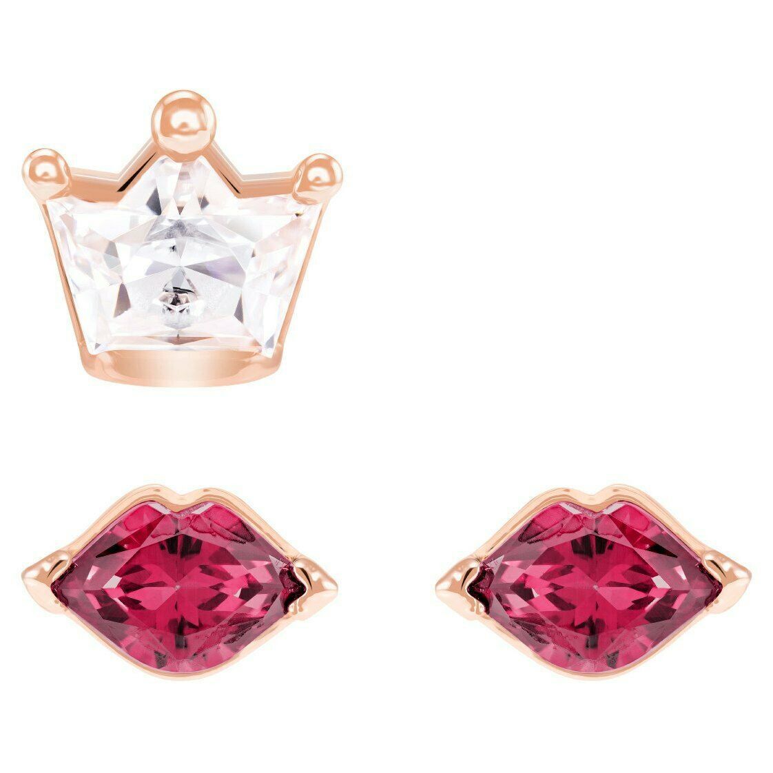Swarovski Swarovski Out of this World Kiss Pierced Earrings New Size ONE SIZE - 1 Thumbnail