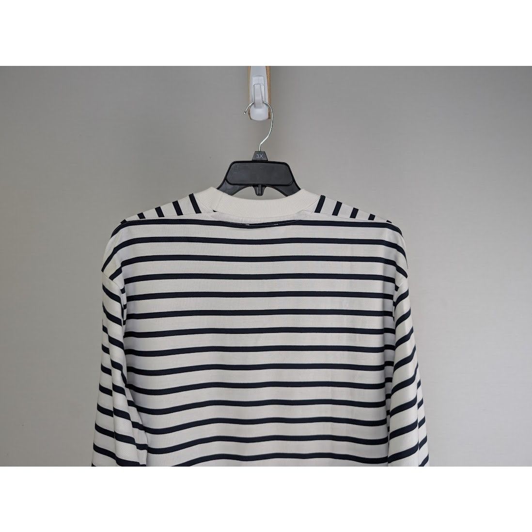 Loro Piana o1rshd1 Men's T-Shirt ML Riomaggiore in Black/White Size US XXL / EU 58 / 5 - 8 Thumbnail