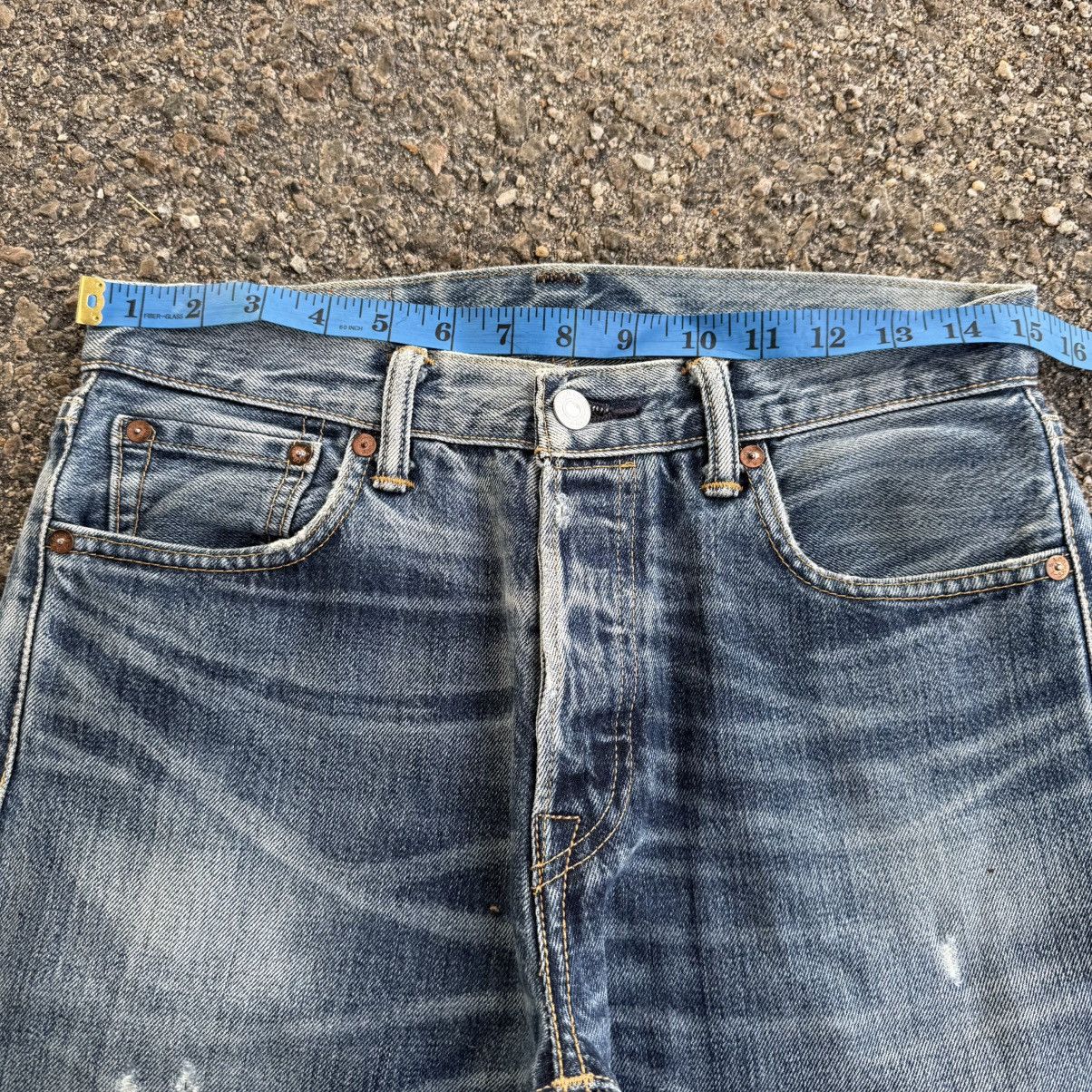 Levi's W30 Levi's 501 Button Fly Faded Denim Jean Pants Size US 30 / EU 46 - 7 Thumbnail