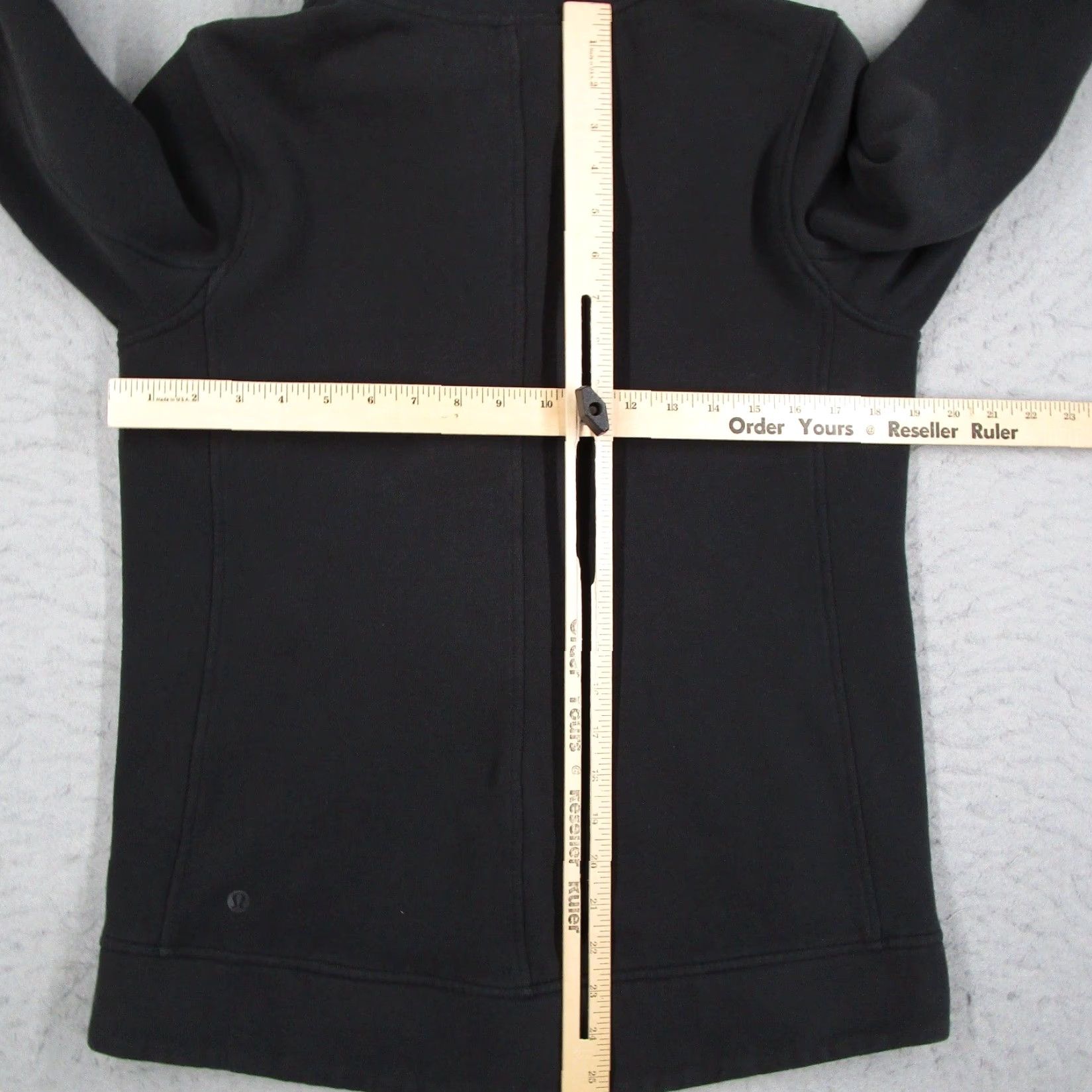 Lululemon Lululemon Asymmetrical Full Zip Quilted Front Jacket Black Size 8 Slim, Athletic, Hoodie? (No) Size M / US 6-8 / IT 42-44 - 5 Thumbnail