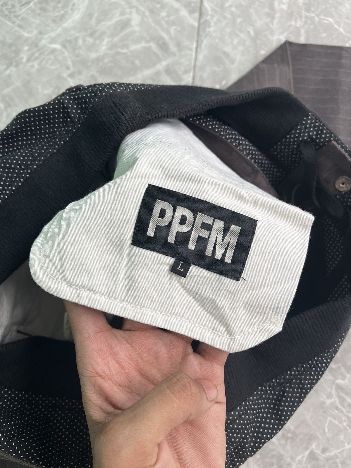 PPFM PPFM Double Waist Pants Size US 33 - 7 Thumbnail
