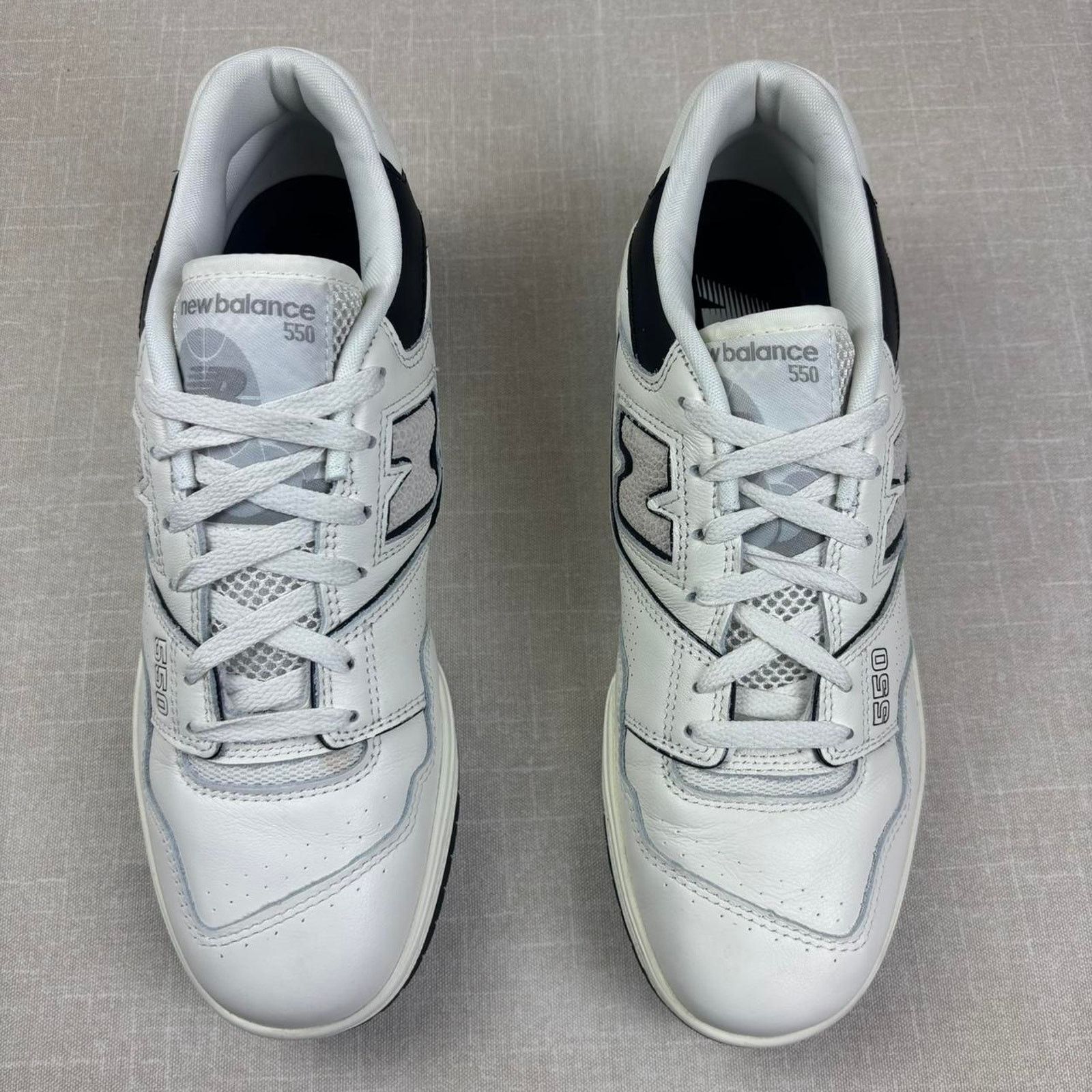 New Balance 🐼 2022 New Balance 550 “Cream Black” 10M Size US 10 / EU 43 - 3 Thumbnail