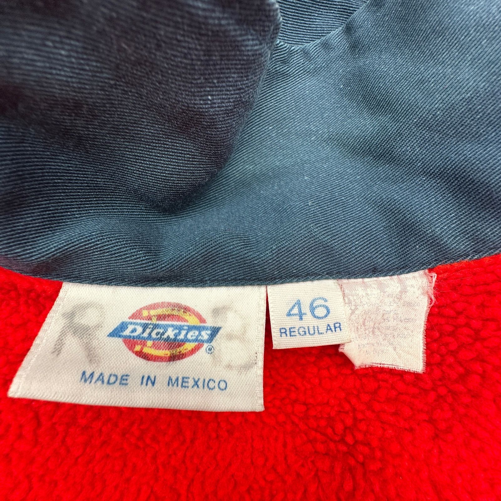 Dickies Vintage 80s Dickies Eisenhower Fleece Lined Jacket 46 XL Size US XL / EU 56 / 4 - 3 Thumbnail