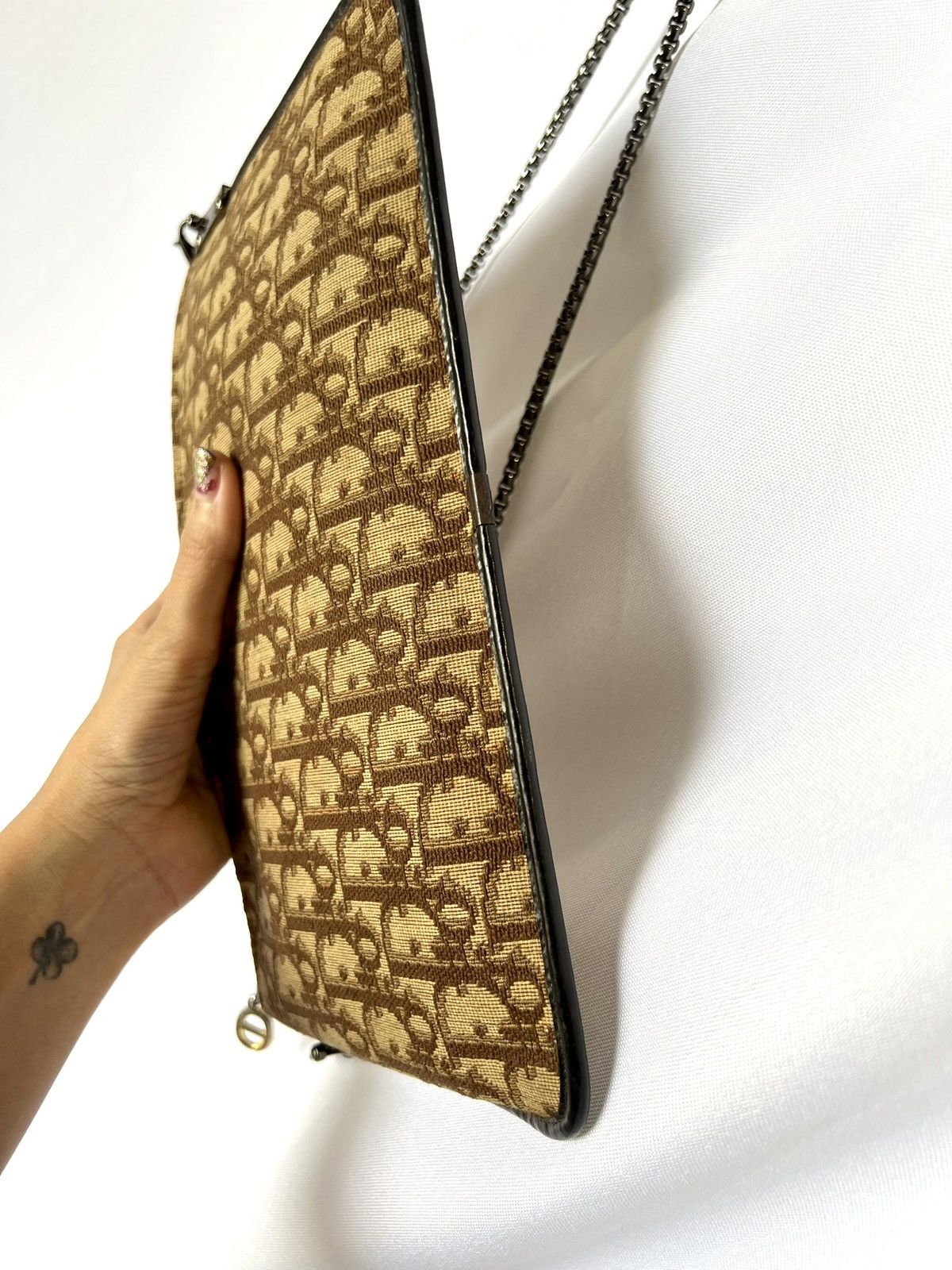 Dior Dior Vintage Trotter Clutch Bag Iconic Size ONE SIZE - 15 Thumbnail