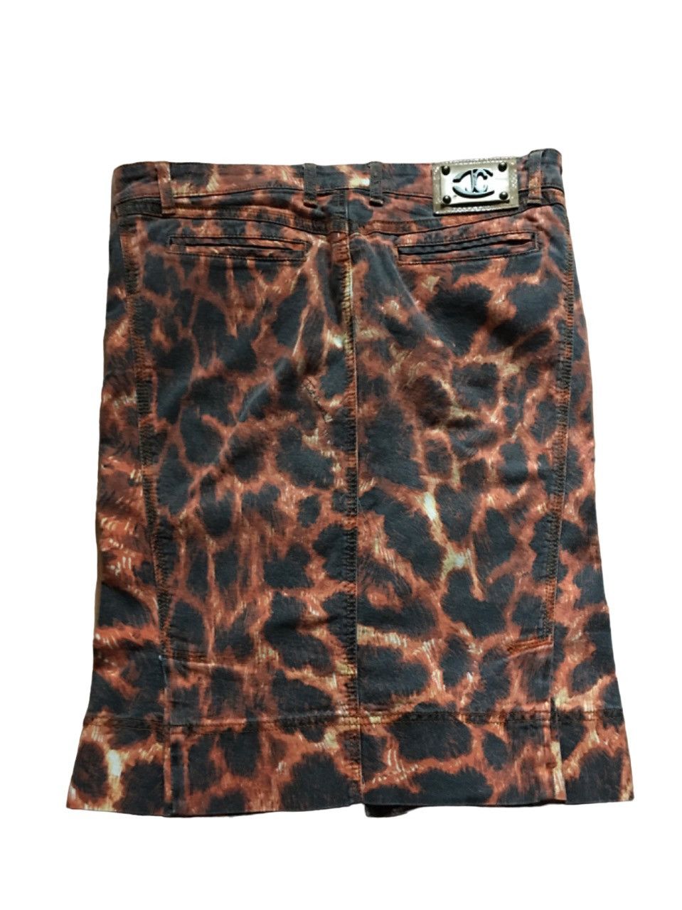 Just Cavalli × Roberto Cavalli Roberto Cavalli Just Cavalli Leopard Print Skirt Size EU 46 Size 32" / US 10 / IT 46 - 2 Thumbnail
