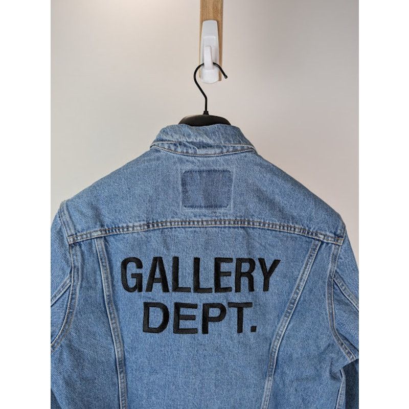 Gallery Dept. o1rshd1 Classic Levi's Trucker Denim jacket Indigo Blue Size US M / EU 48-50 / 2 - 15 Thumbnail