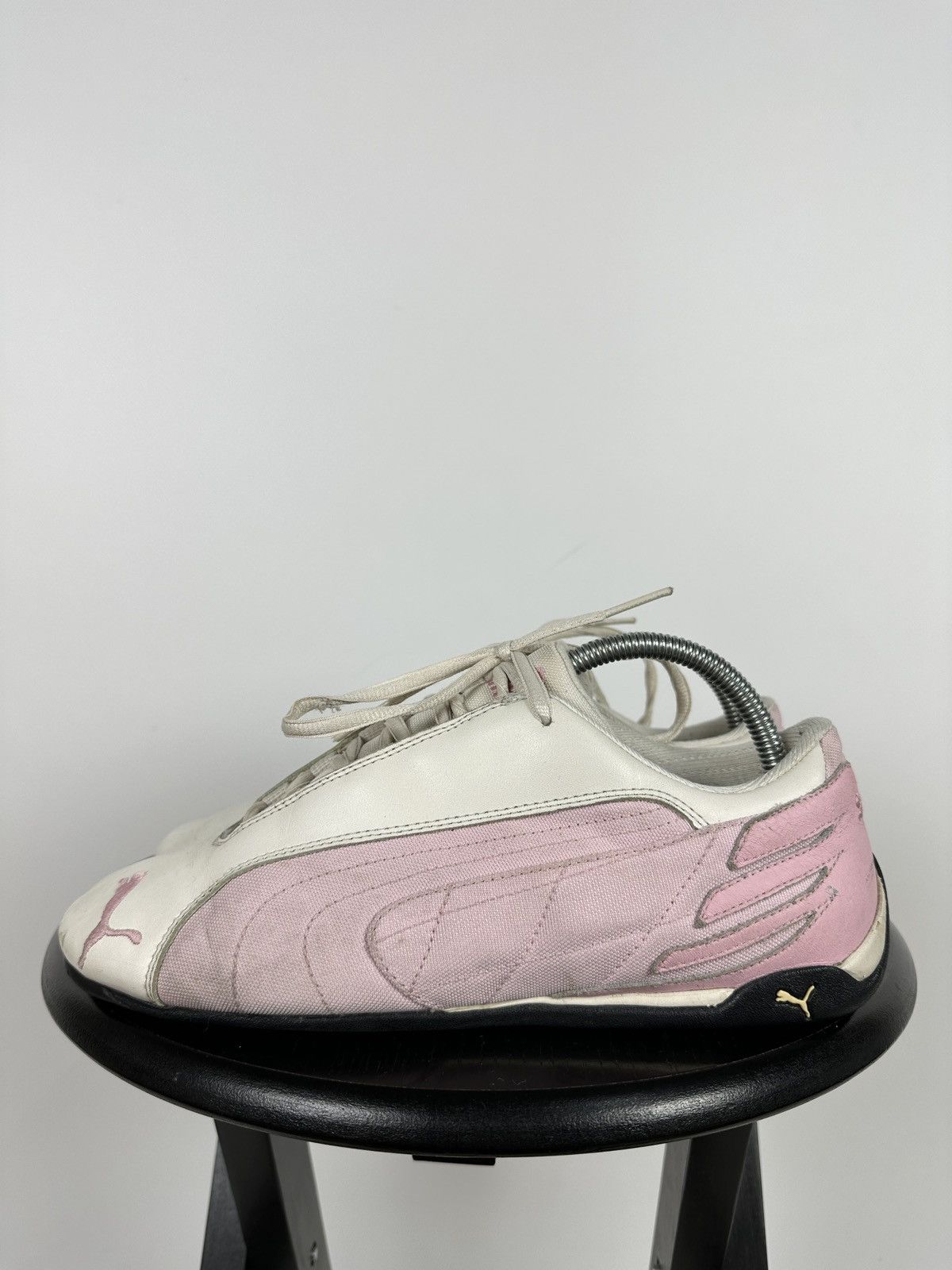 Puma Vintage Puma Speedcat Leather Y2K Pink/White Sneakers Size US 11 / IT 41 - 2 Thumbnail