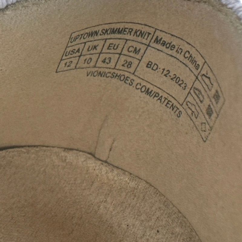 Vionic Vionic Uptown Skimmer Knit Flat Gray Loafer Women sz 12 Size US 12 / IT 42 - 7 Thumbnail