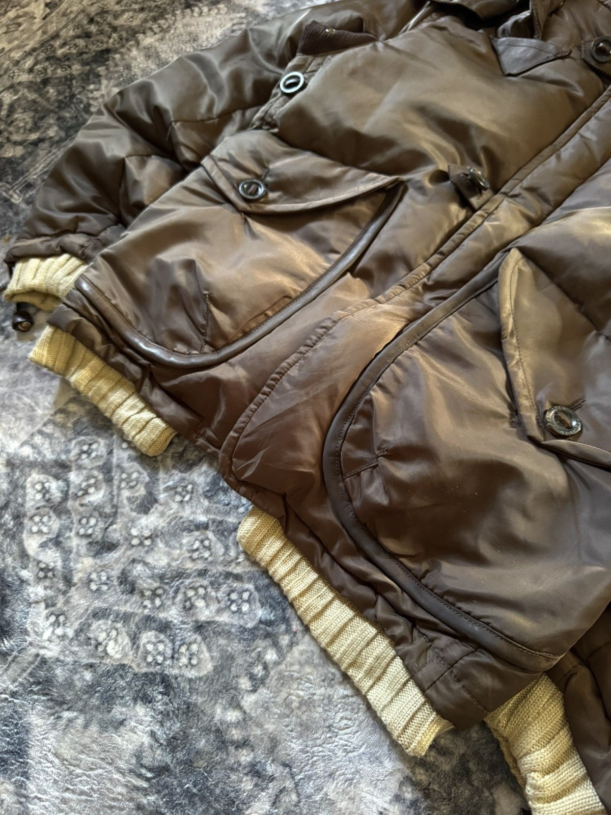 Dsquared2 FW04 Dsquared2 Raccon Fur Hood Padded Jacket Size US M / EU 48-50 / 2 - 7 Thumbnail