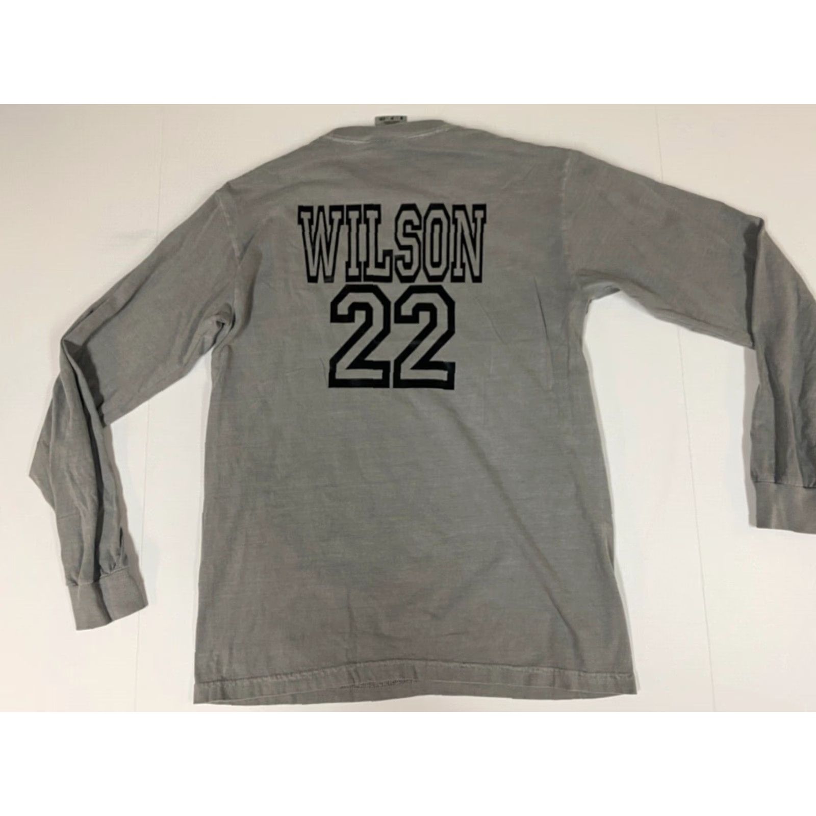 Comfort Colors Comfort Colors Mens Shirt S Gray Long Sleeve Crew Neck Logo Cotton Size US S / EU 44-46 / 1 - 6 Thumbnail