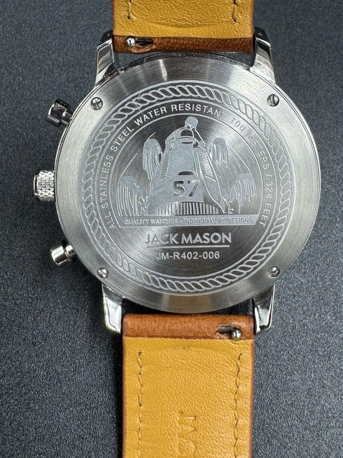 Other Exquisite JACK MASON Racing Chronograph Quartz Men's Watch J Size ONE SIZE - 6 Thumbnail