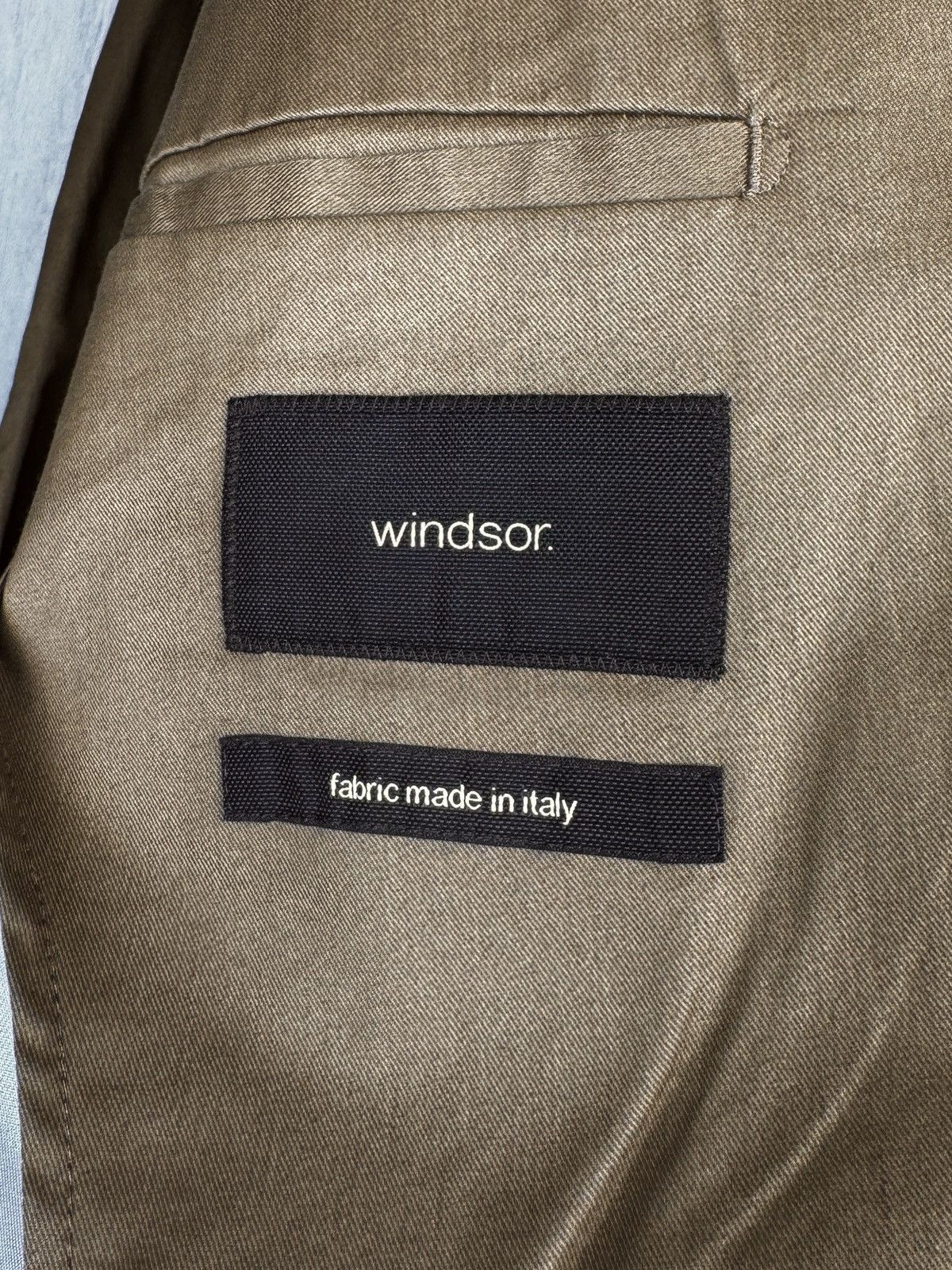 Other Windsor. Brown Solerto + Santios Cotton Silk Blend Suit 52 Size 42R - 22 Thumbnail