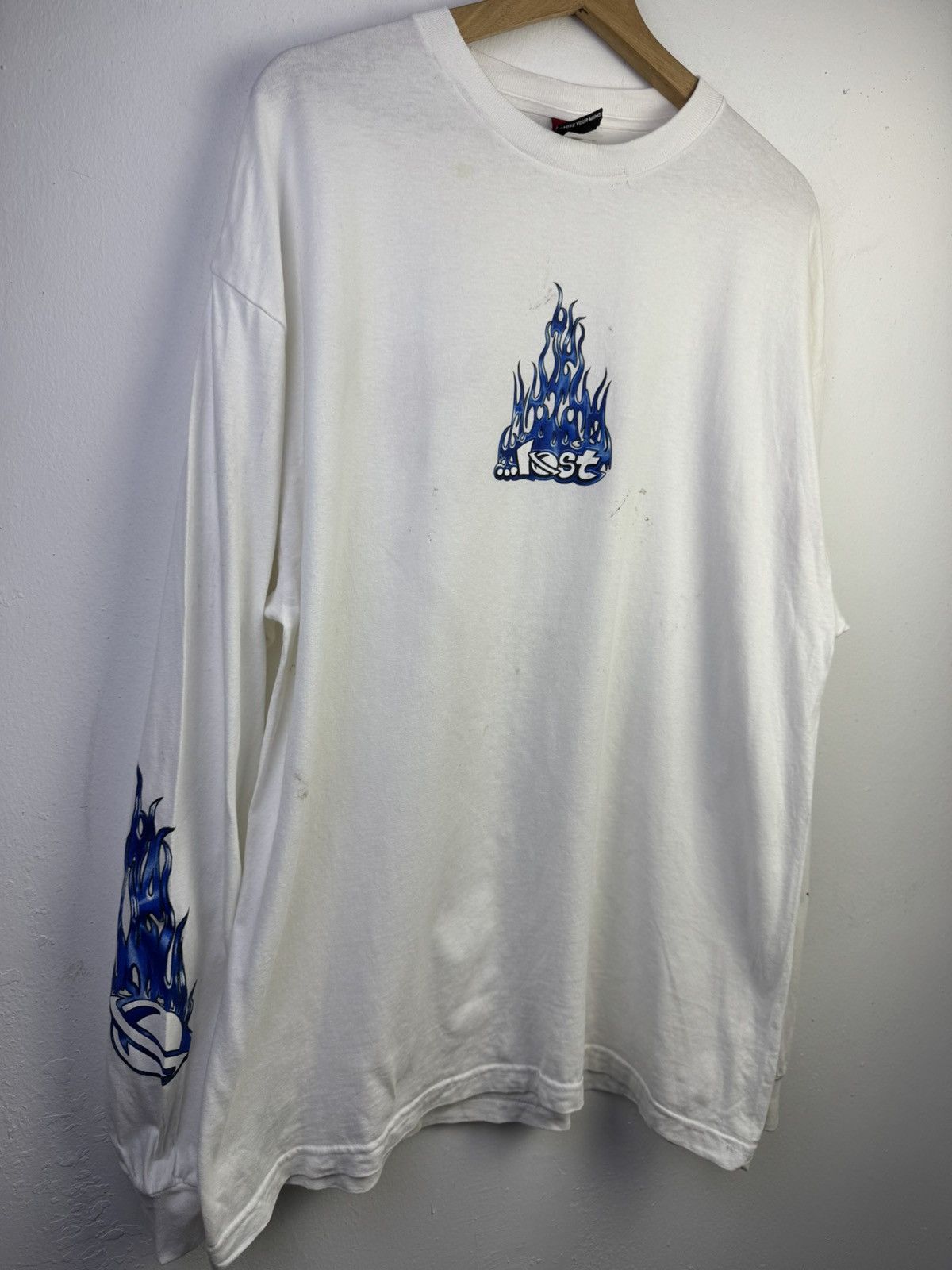 Lost Enterprises Vintage Lost Enterprises Skateboards Surf Flames Tshirt Size US XL / EU 56 / 4 - 2 Thumbnail