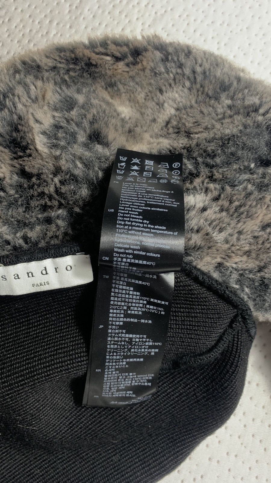 Designer × Sandro Knitted Wool Beanie/Hat Sandro Paris Size ONE SIZE - 5 Thumbnail